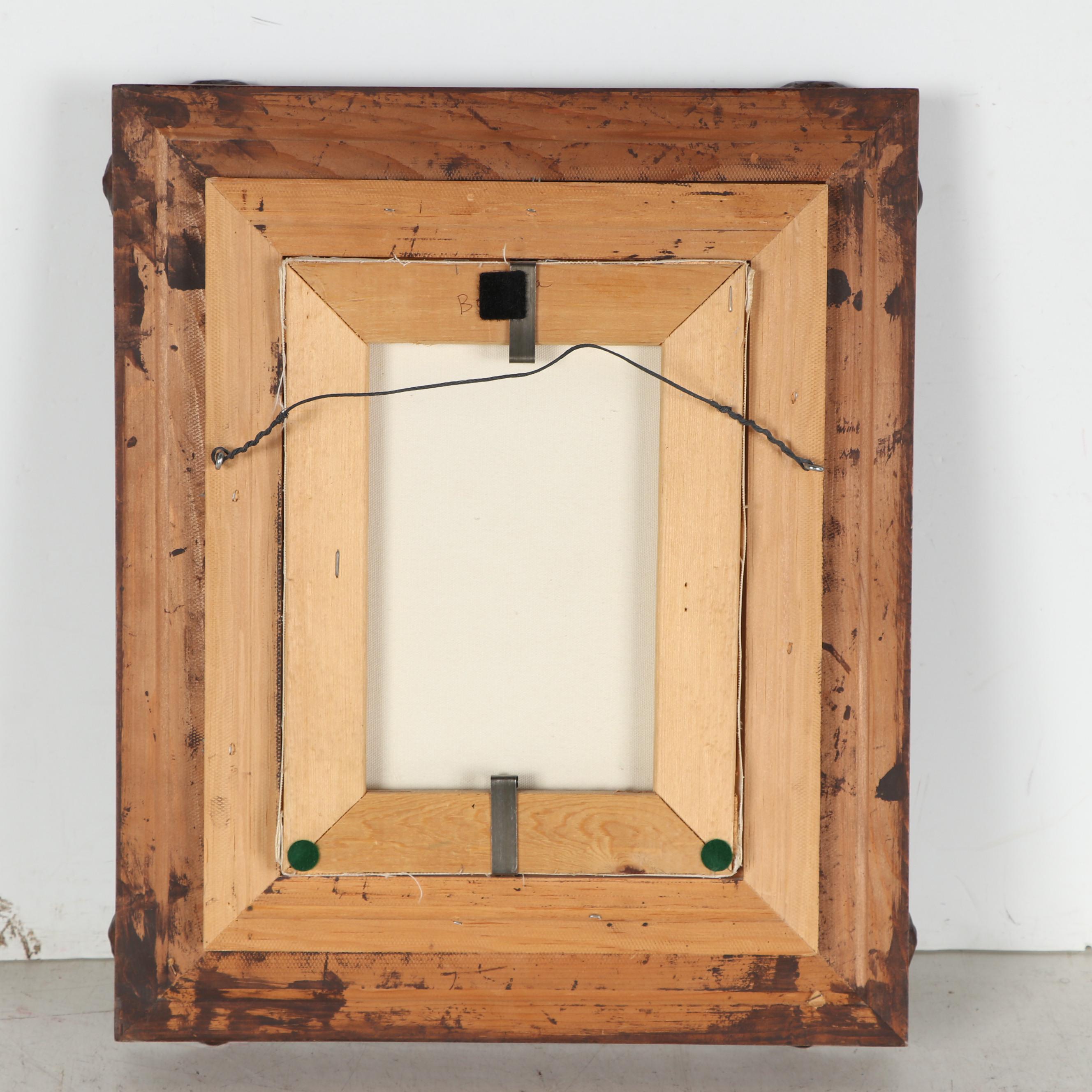 Marc Inge Saastad Mountain Landscape Oil Painting, 21st Century