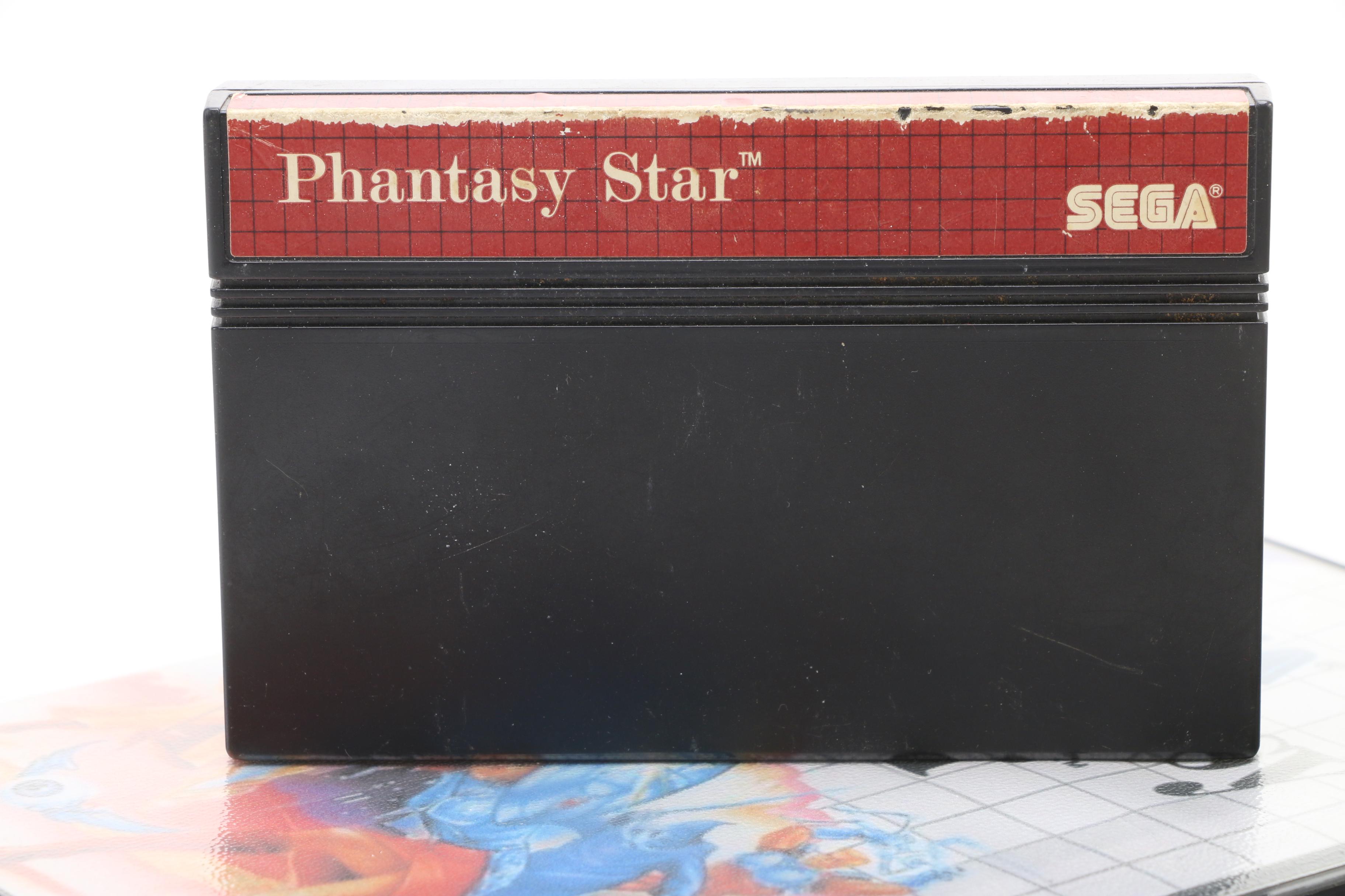 SEGA "Phantasy Star" Game Cartridge, 1980s