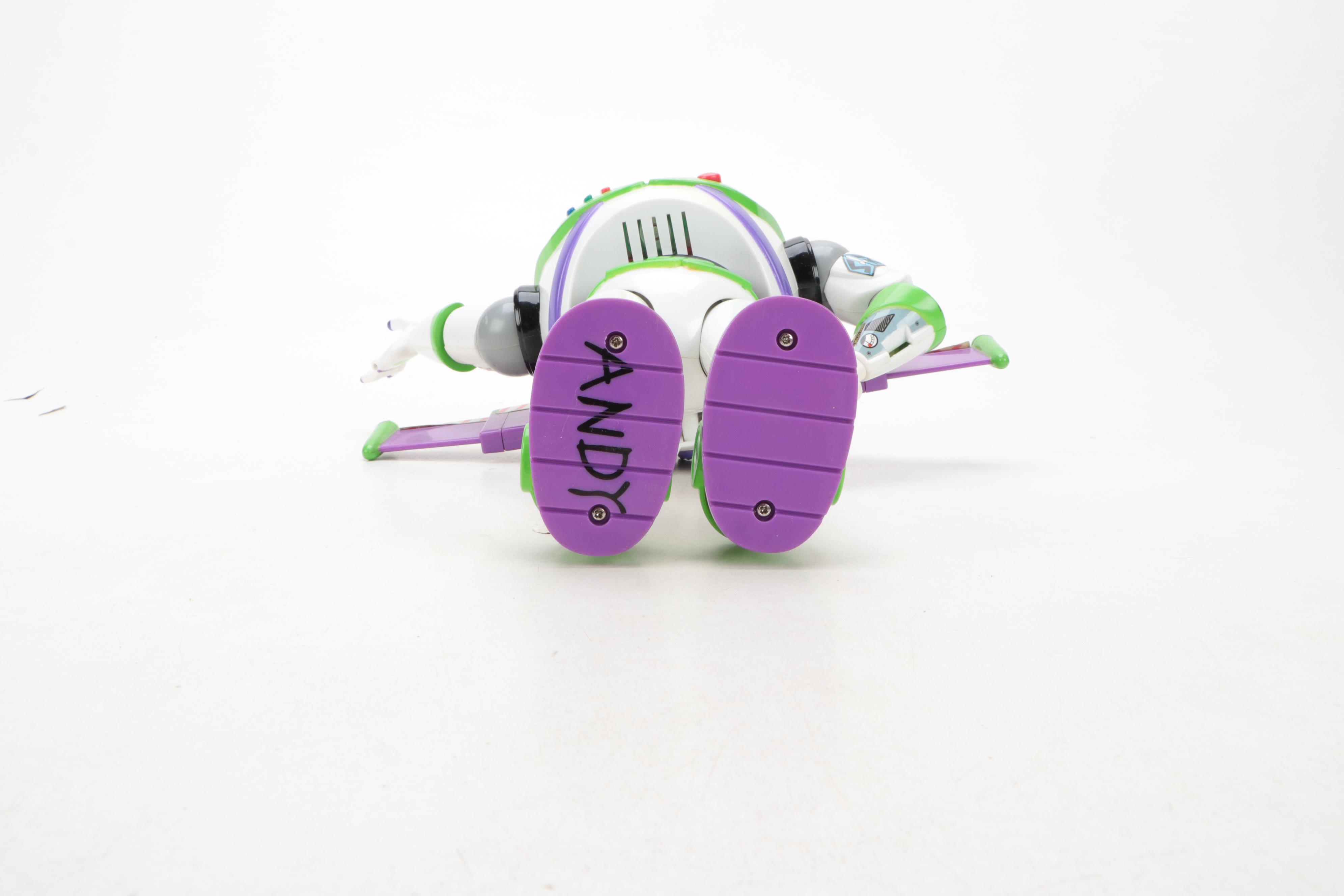 Disney's Buzz Lightyear, Woody and Other "Toy Story" Toys and Clock