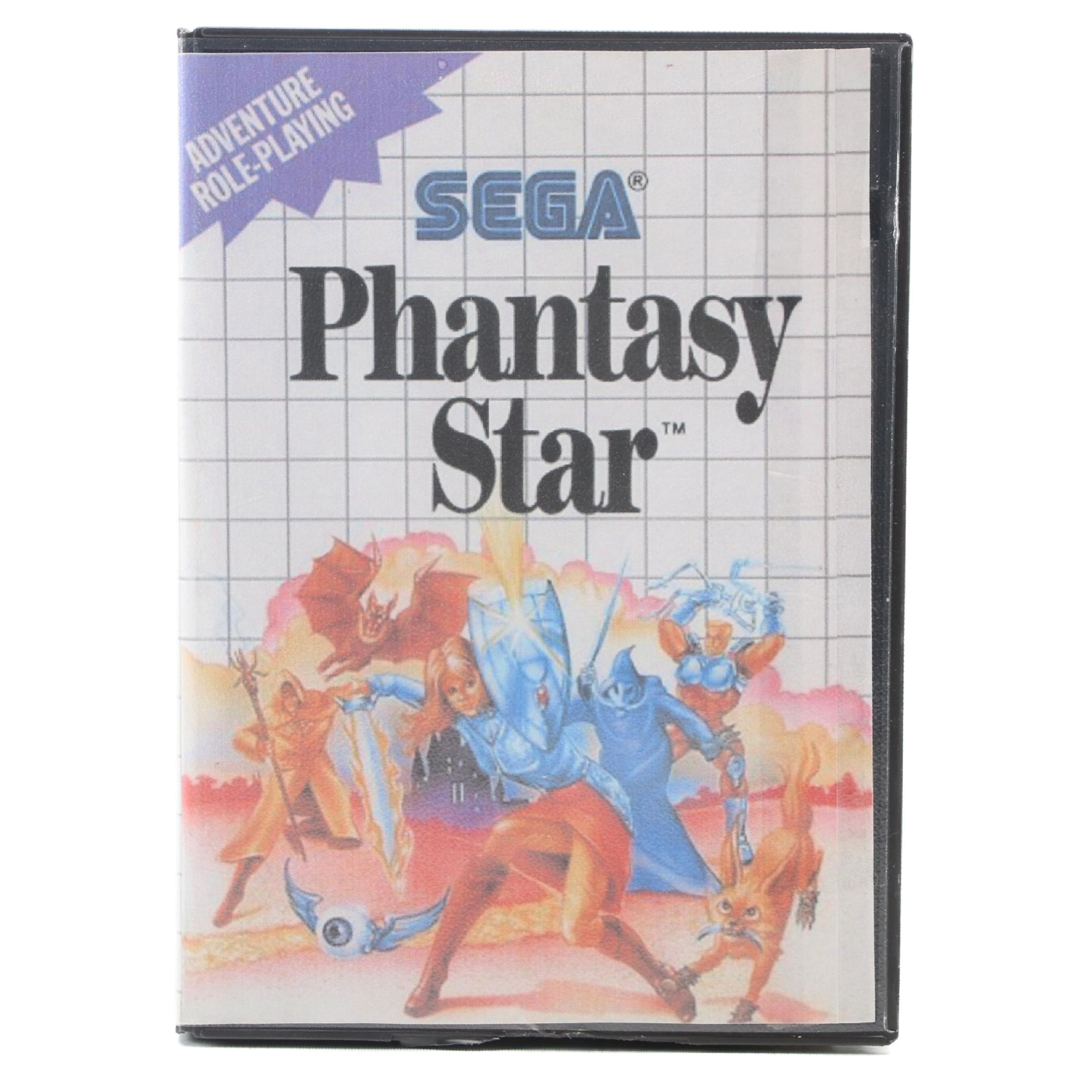 SEGA "Phantasy Star" Game Cartridge, 1980s