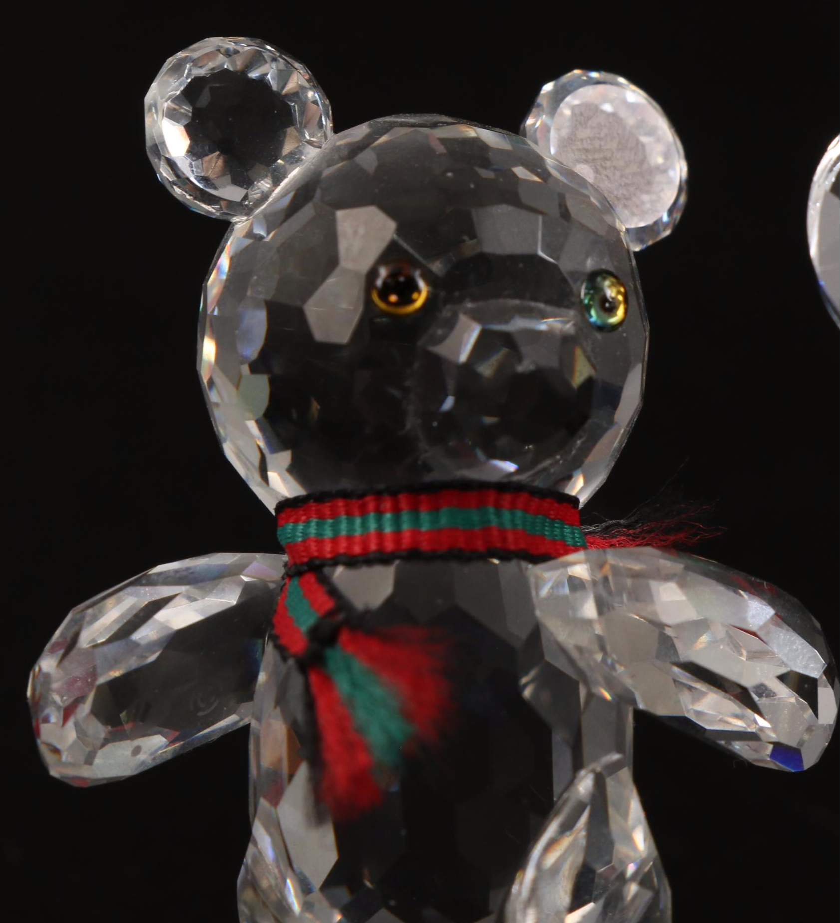 Swarovski Crystal Animals with "Tipping Wagon" Figurines