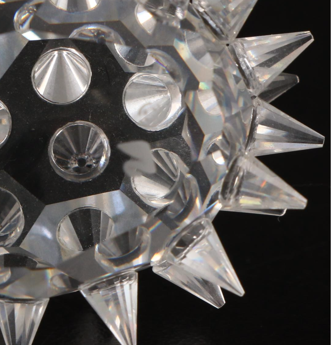 Swarovski Crystal Animals with "Tipping Wagon" Figurines