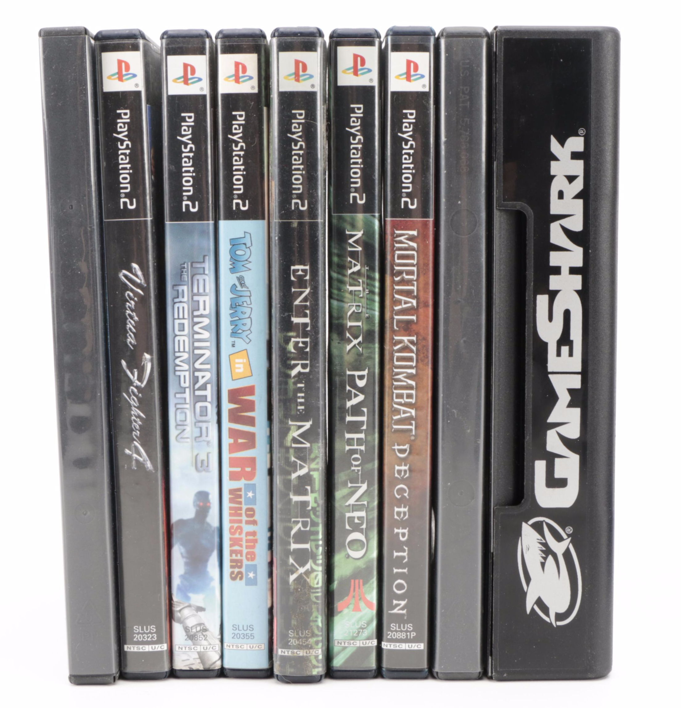 Sony Playstation 2, Game Sharks with Games Including "Gundam vs. Zeta Gundam"