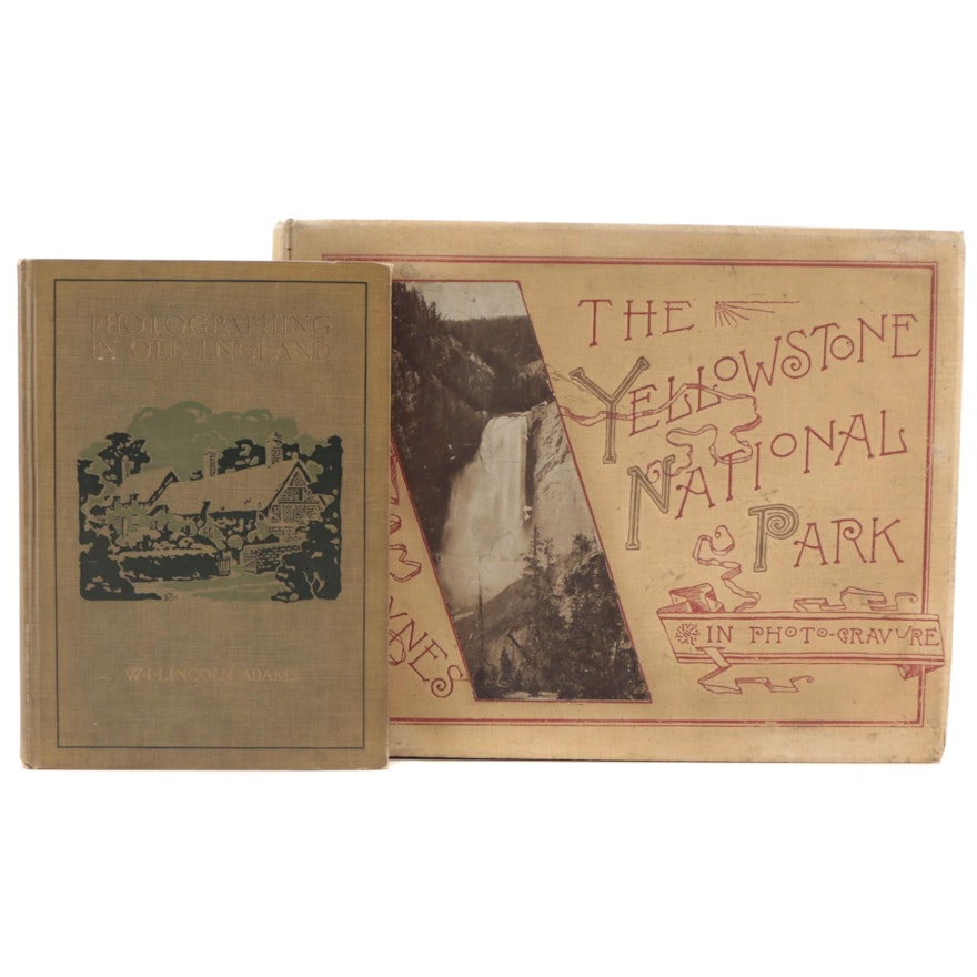 "Yellowstone National Park in Photo-Gravure" and More, Late 19th/Early 20th C.