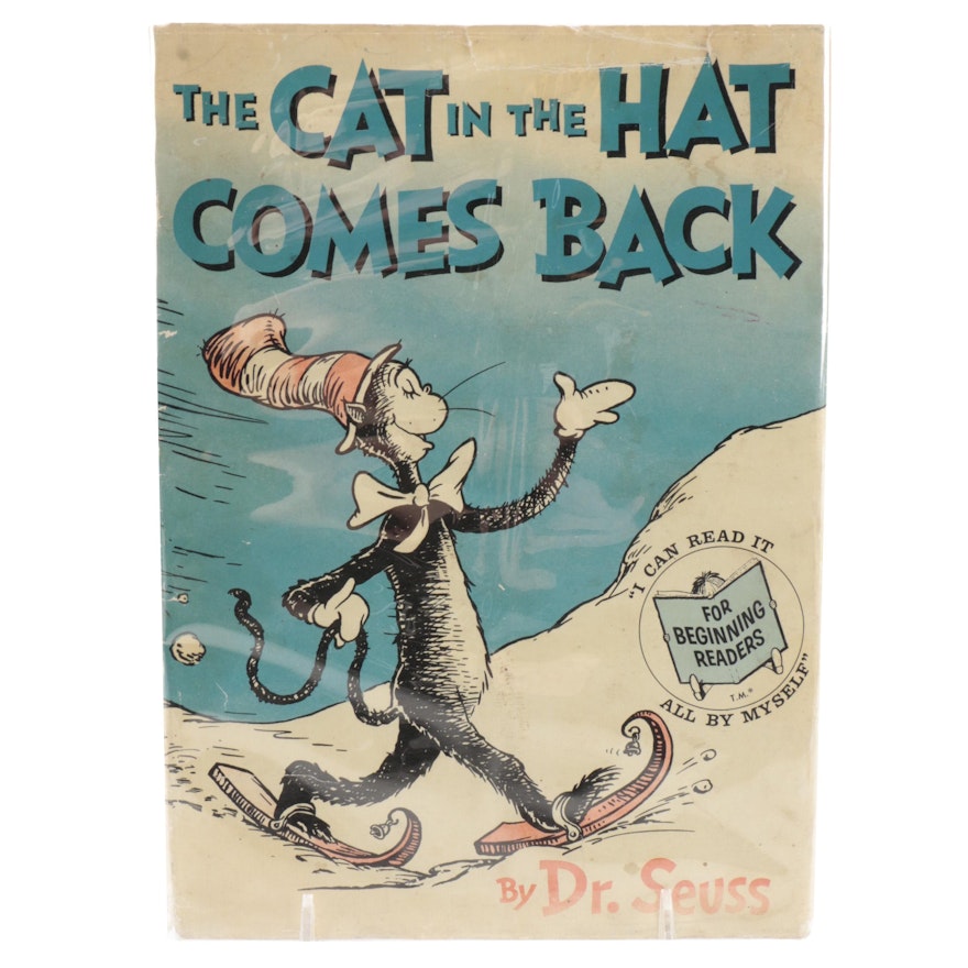 First Printing "The Cat in the Hat Comes Back!" by Dr. Seuss, 1958
