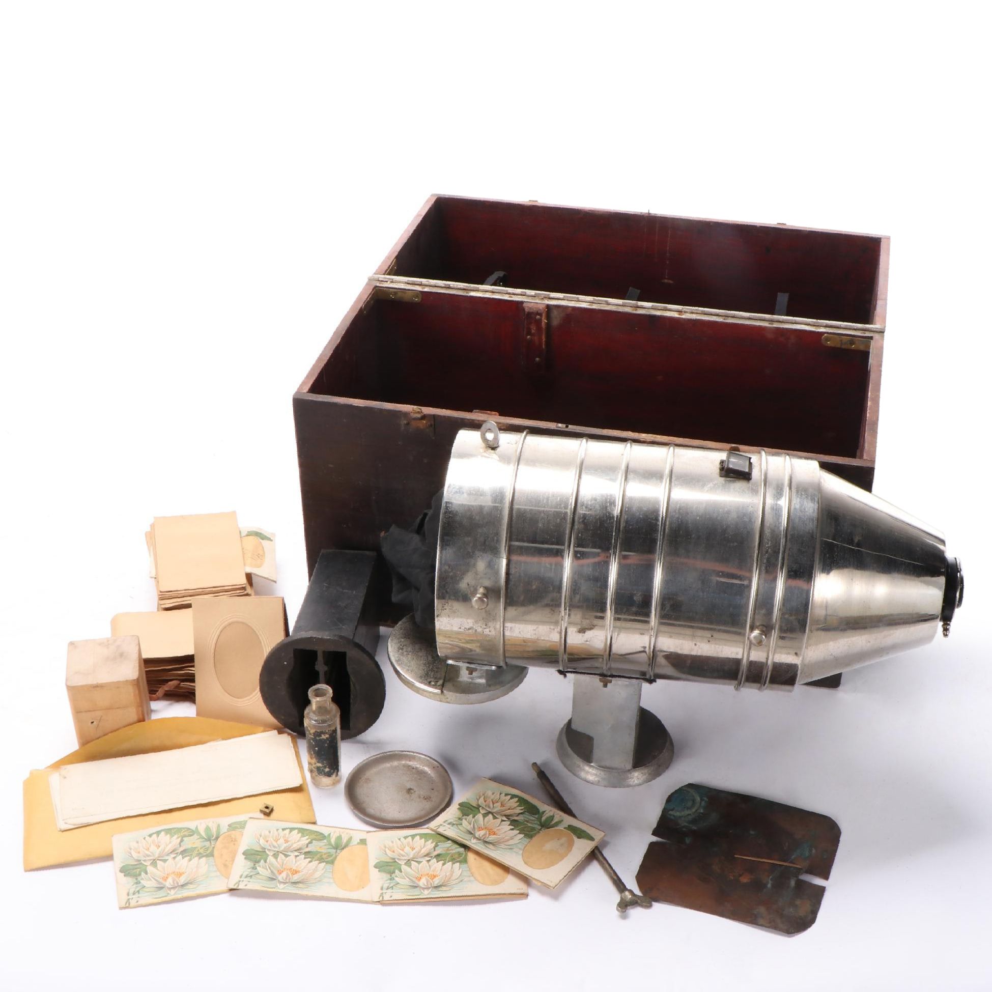 International Metal & Ferrotype Co. Diamond Postcard Gun Camera, c. 1913