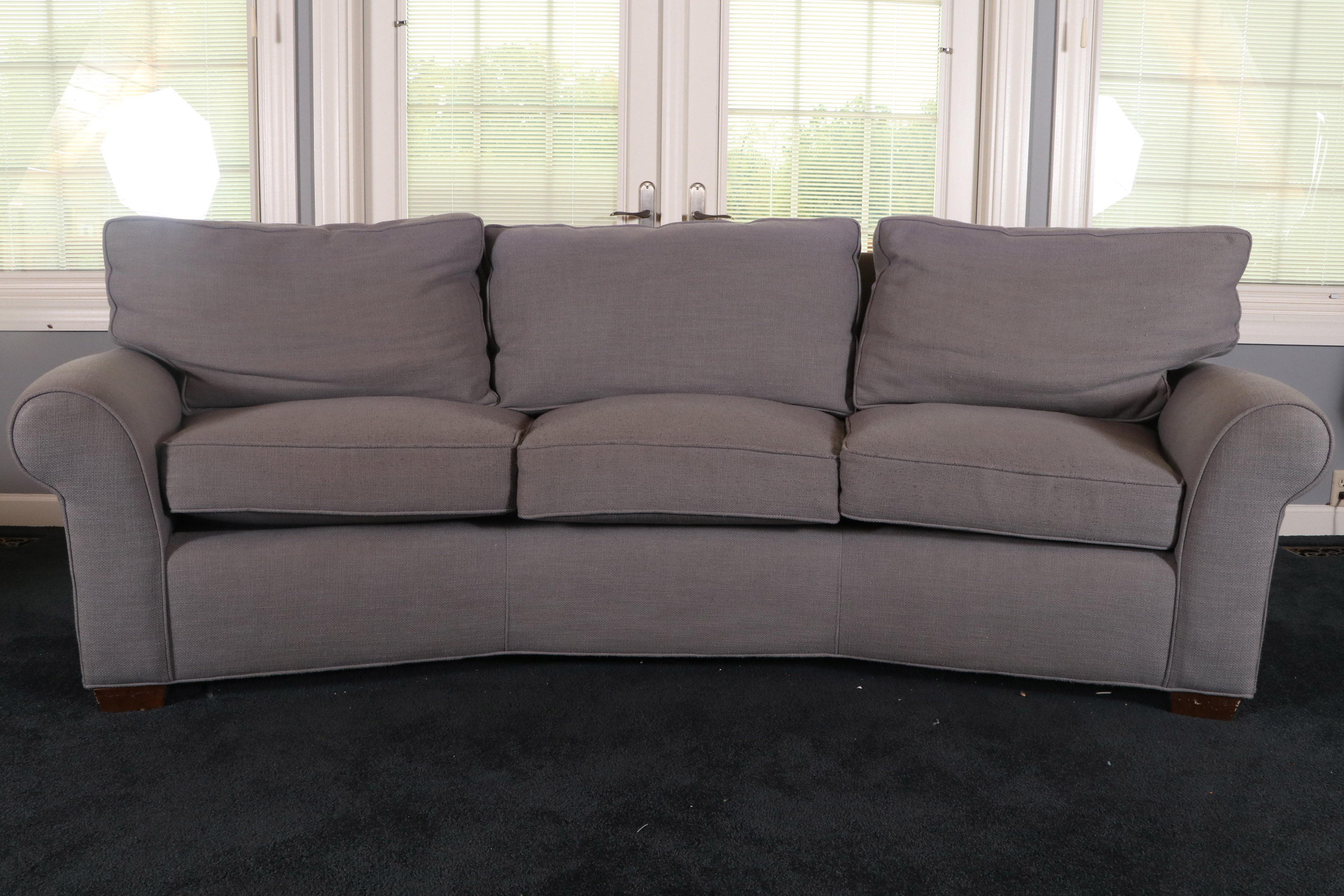 Arhaus "Brentwood" Rolled-Arm Wedge Sofa