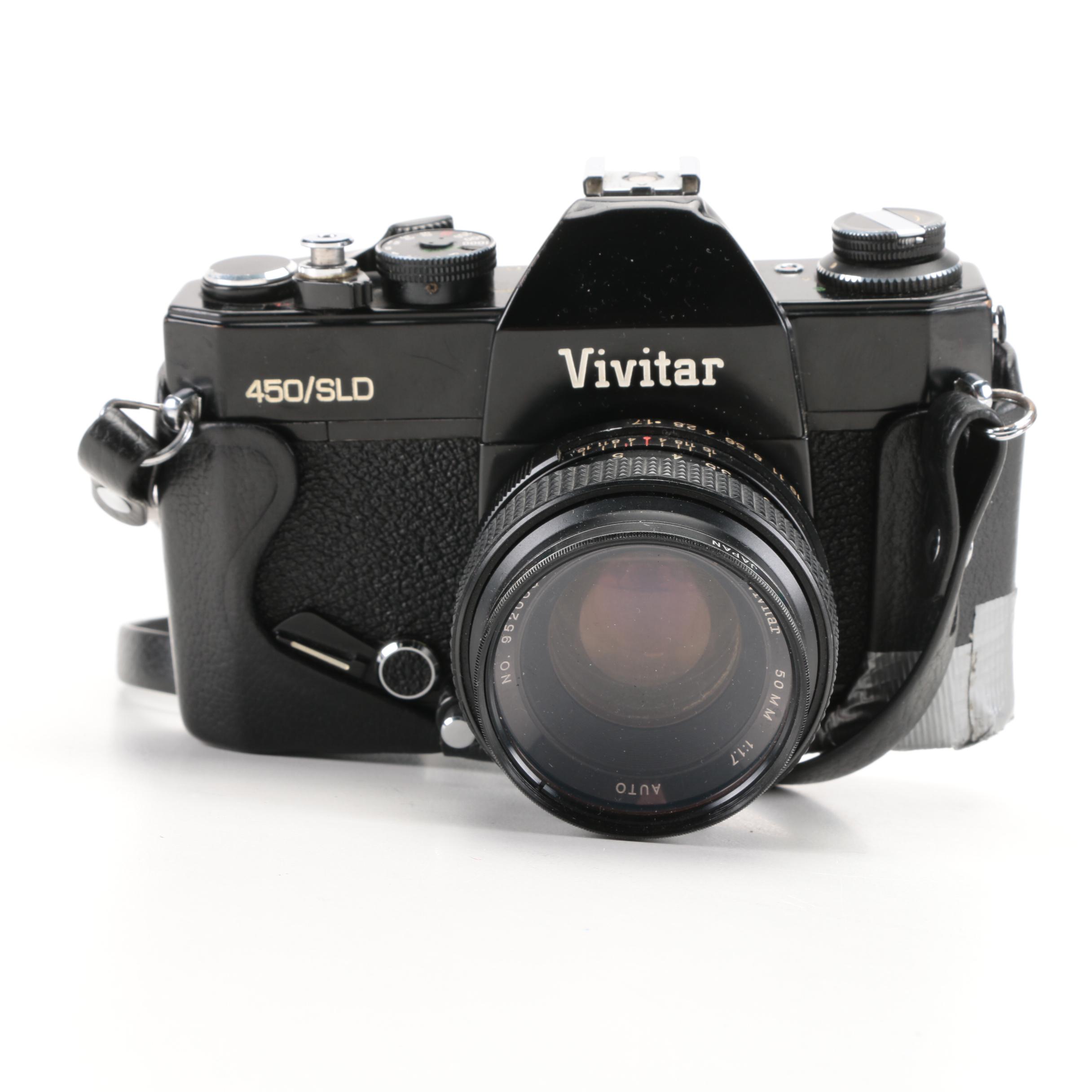 Canon EOS RebelX, Vivitar 450/SLD Cameras, Telephoto Lens, Accessories