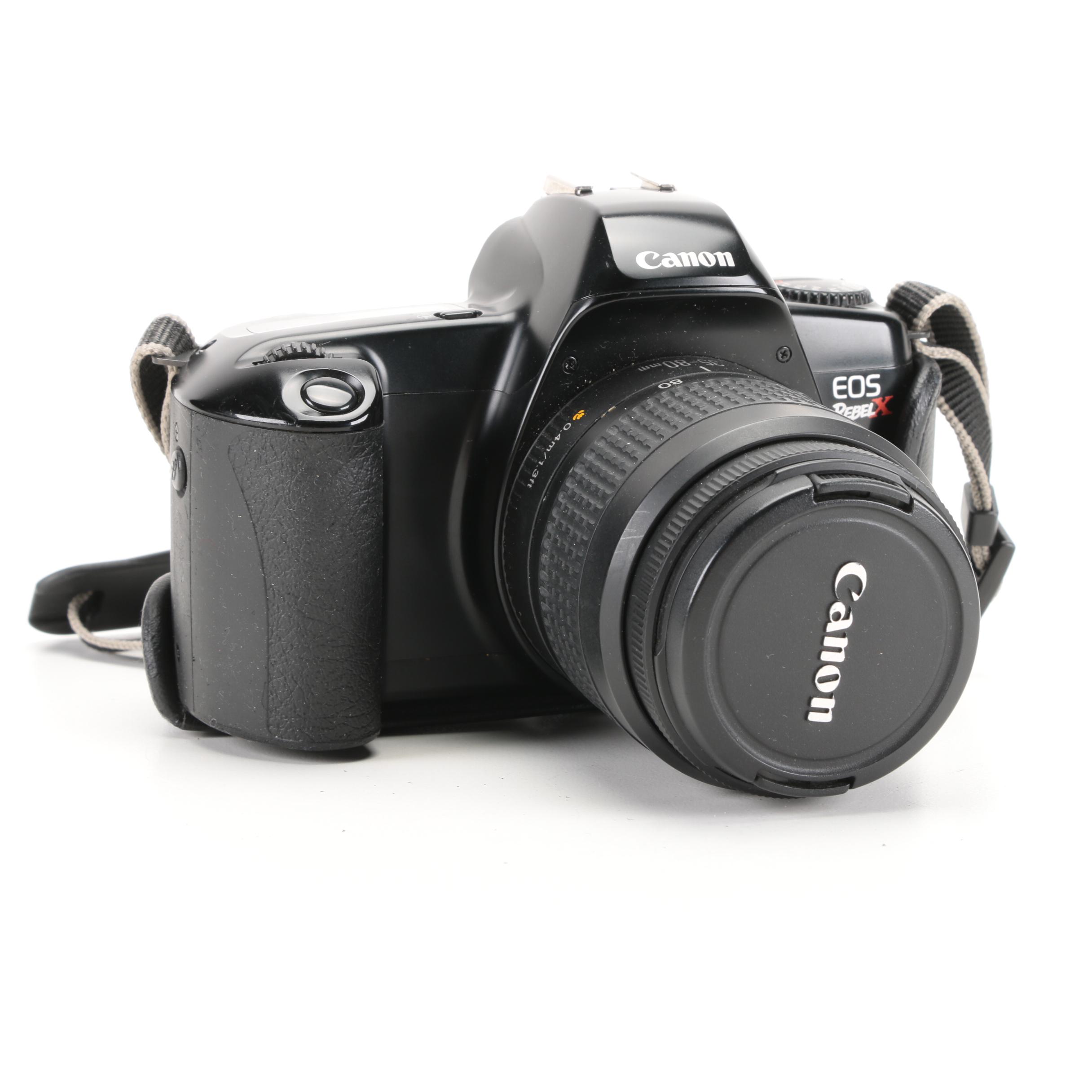 Canon EOS RebelX, Vivitar 450/SLD Cameras, Telephoto Lens, Accessories