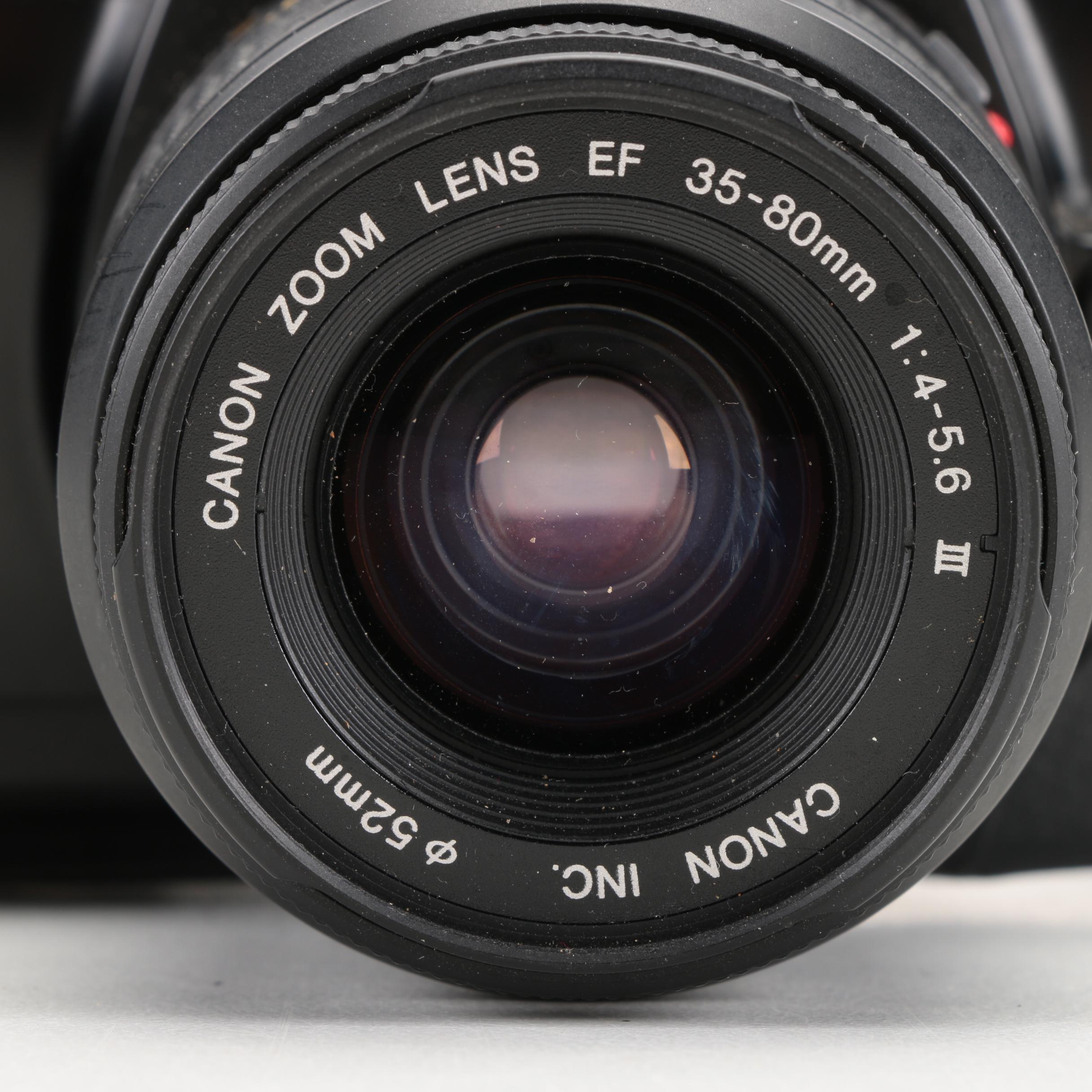 Canon EOS RebelX, Vivitar 450/SLD Cameras, Telephoto Lens, Accessories