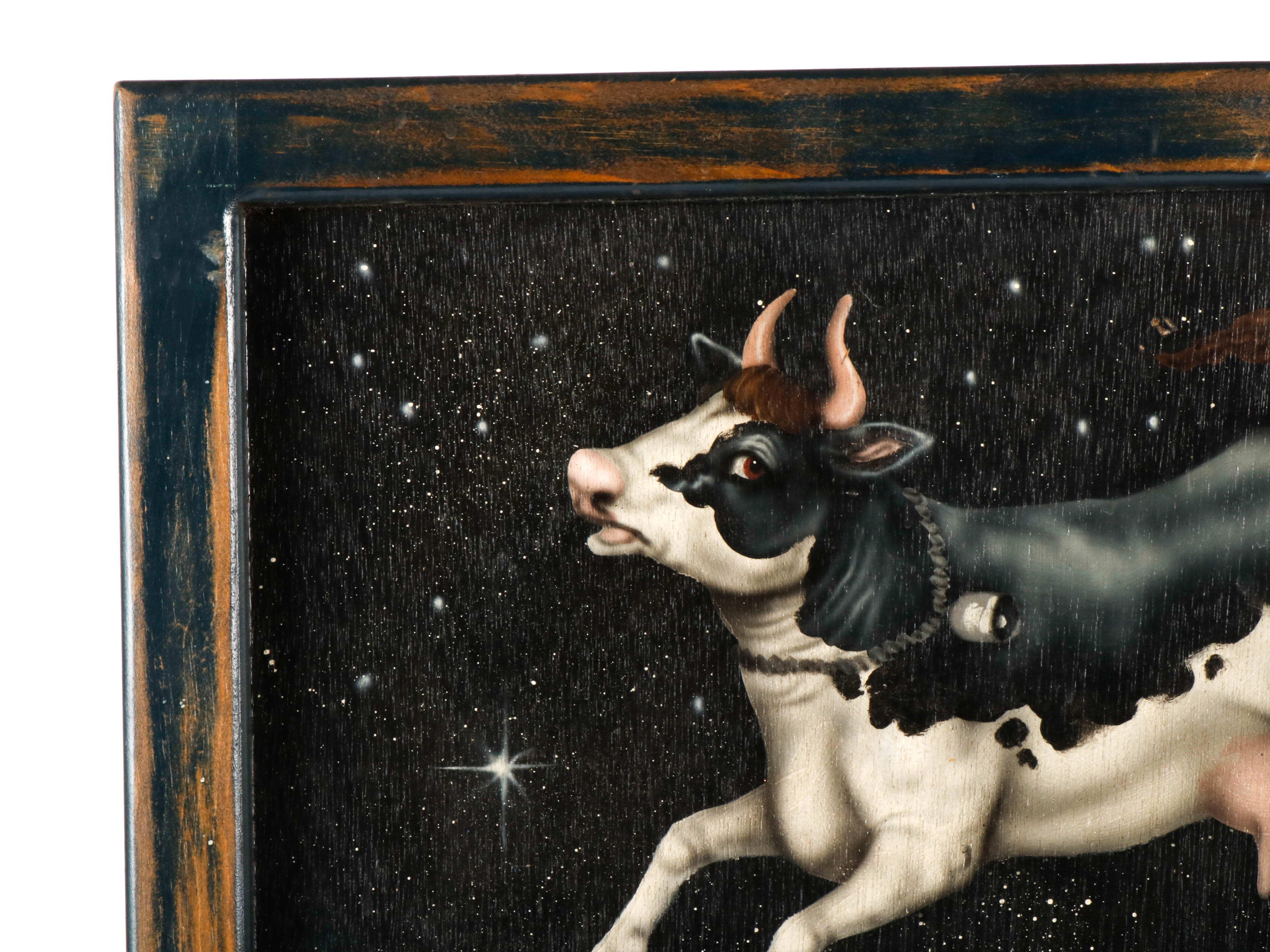 Bonnie Barrett and J. Buller Airbrush and Oil Painting of Nursery Rhyme Figures