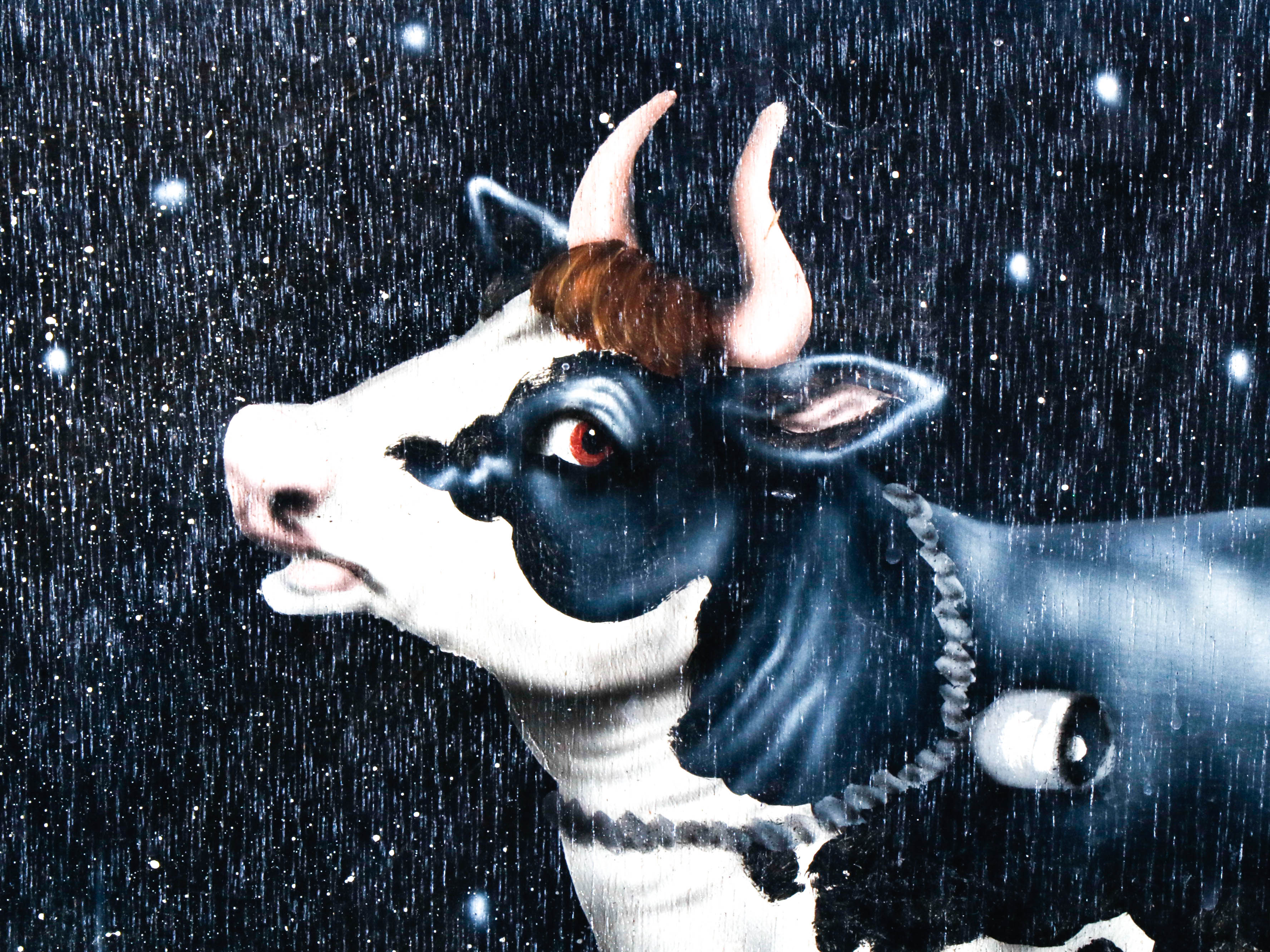 Bonnie Barrett and J. Buller Airbrush and Oil Painting of Nursery Rhyme Figures