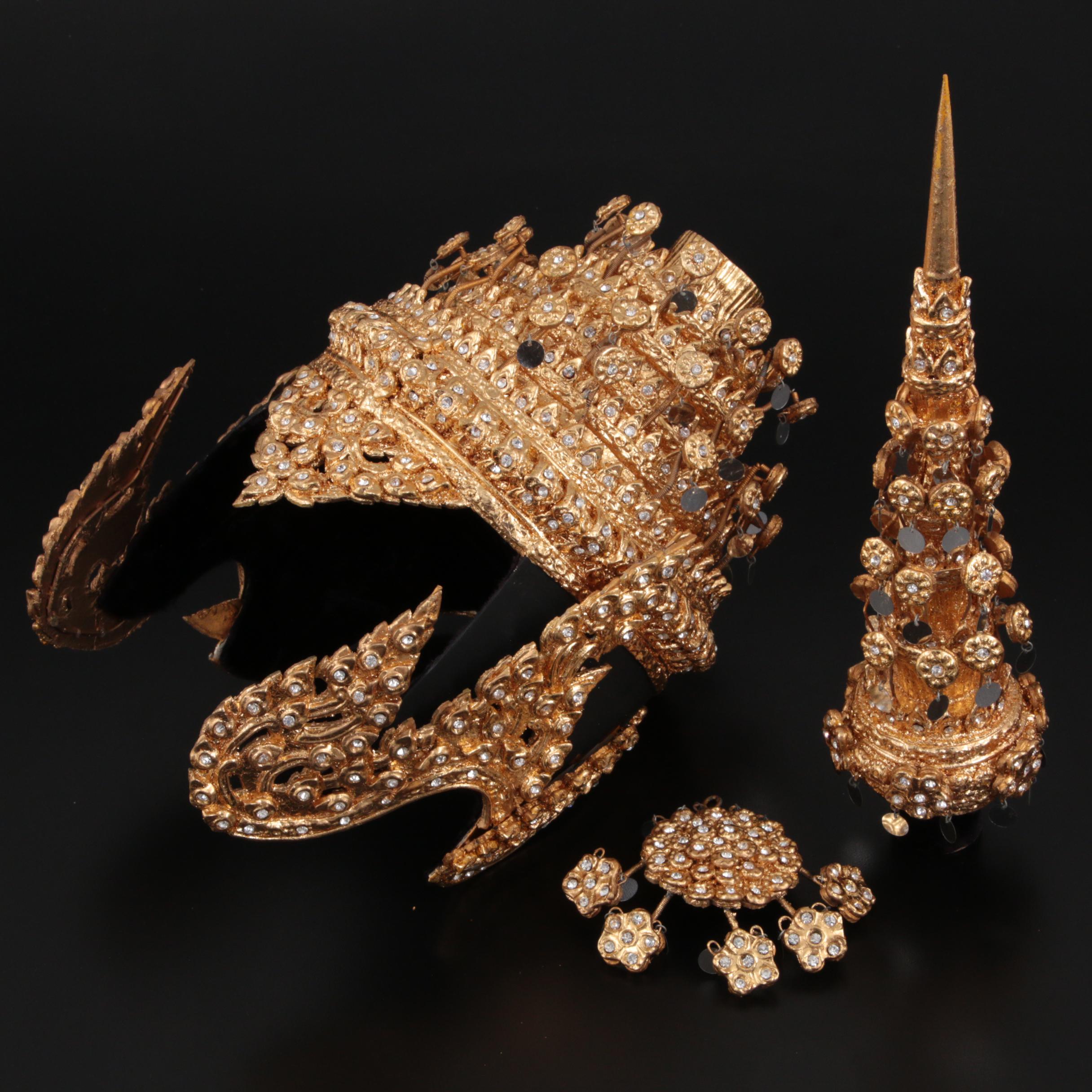 Southeast Asian Kohn Makuta Headdress