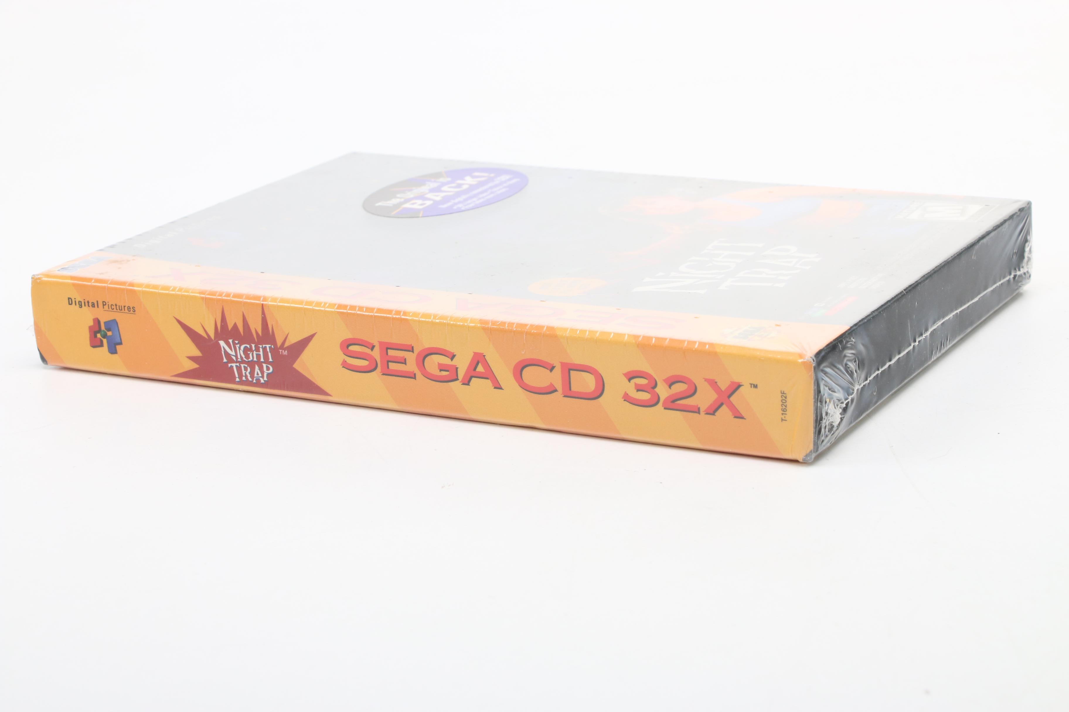 Factory Sealed "Night Trap" SEGA CD 32X Video Game, 1994