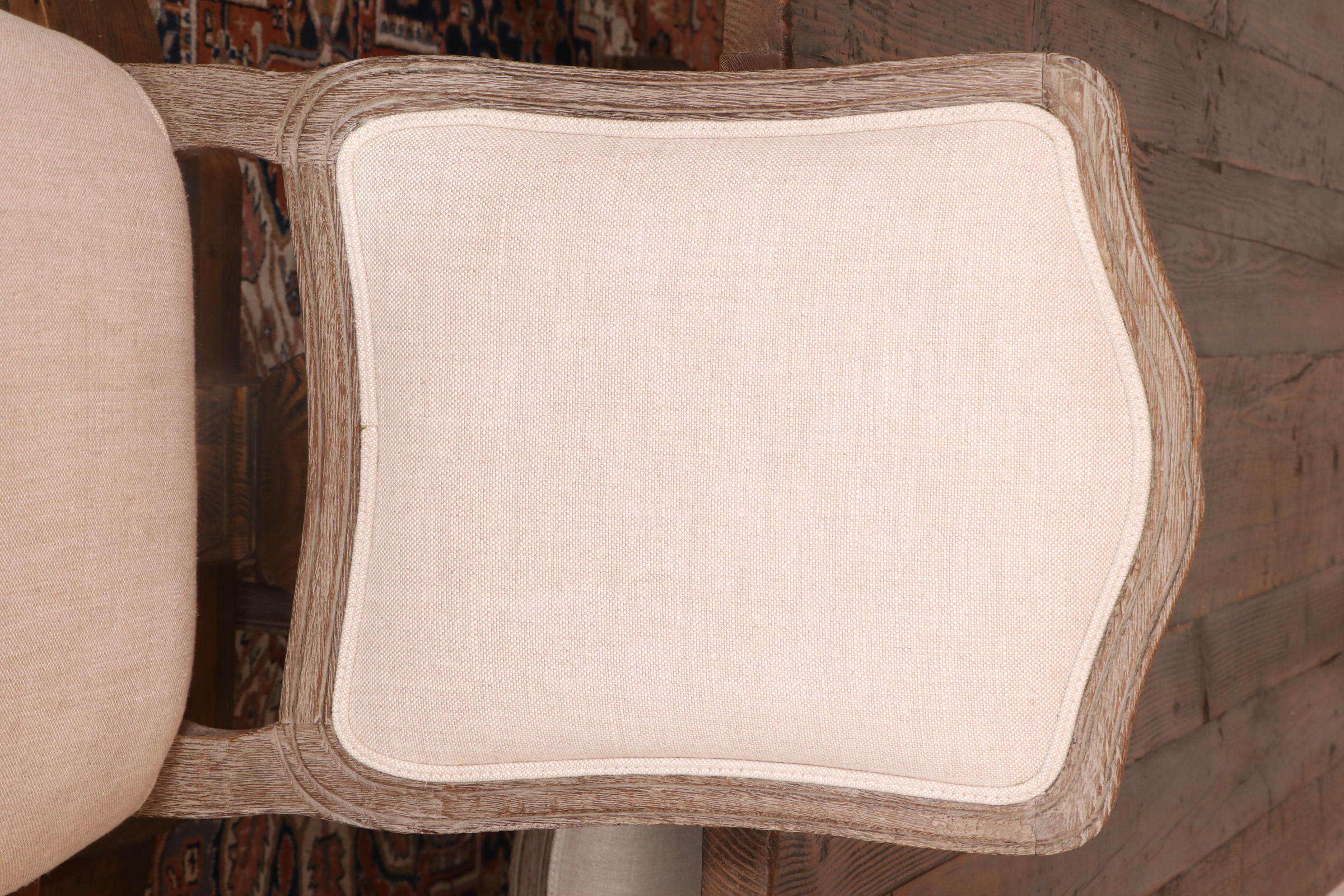 Arhaus "Kensington" Table and Restoration Hardware "Vintage French" Oak Chairs