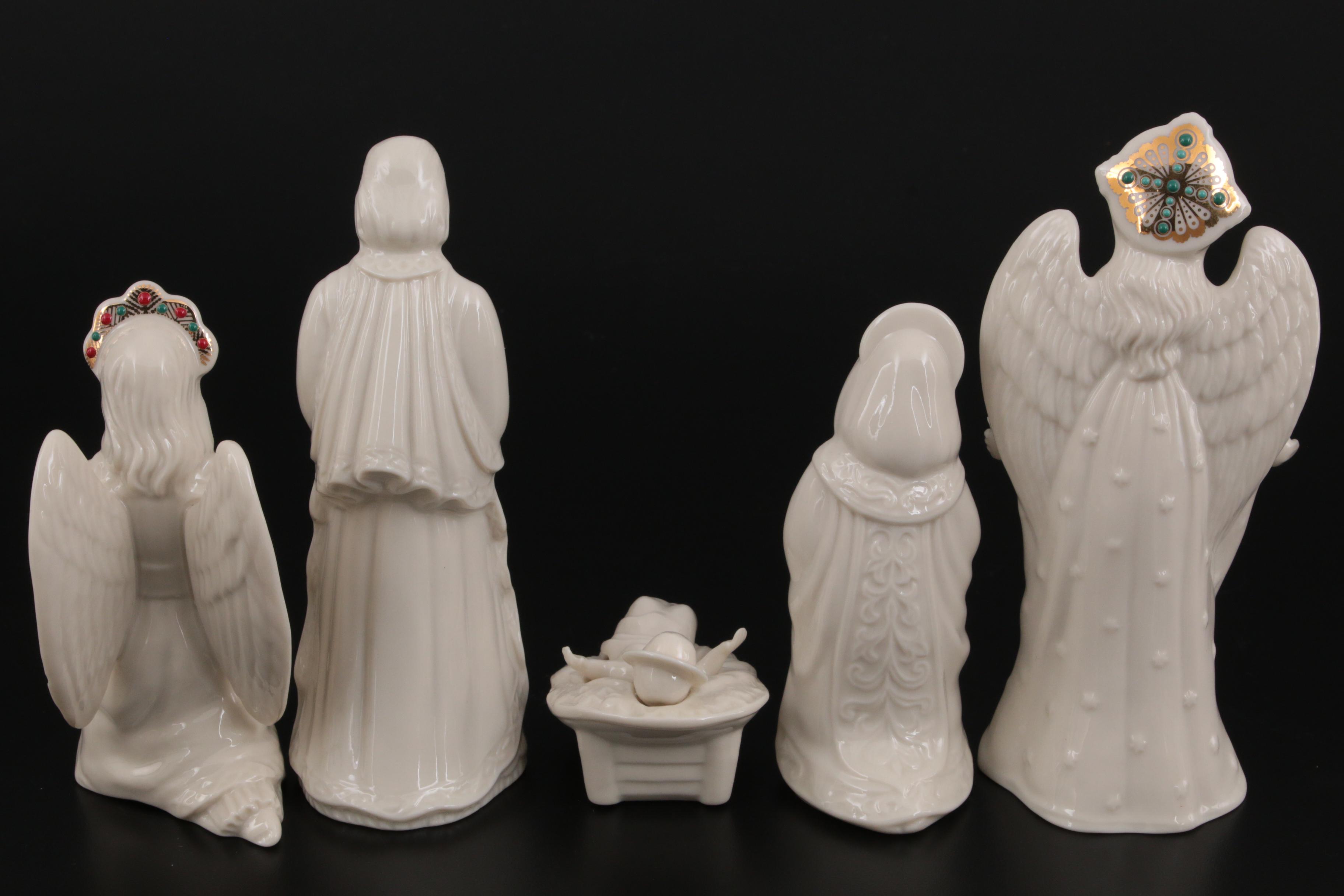 Lenox "China Jewels" Collection Porcelain Nativity Figurines, 1993–2007