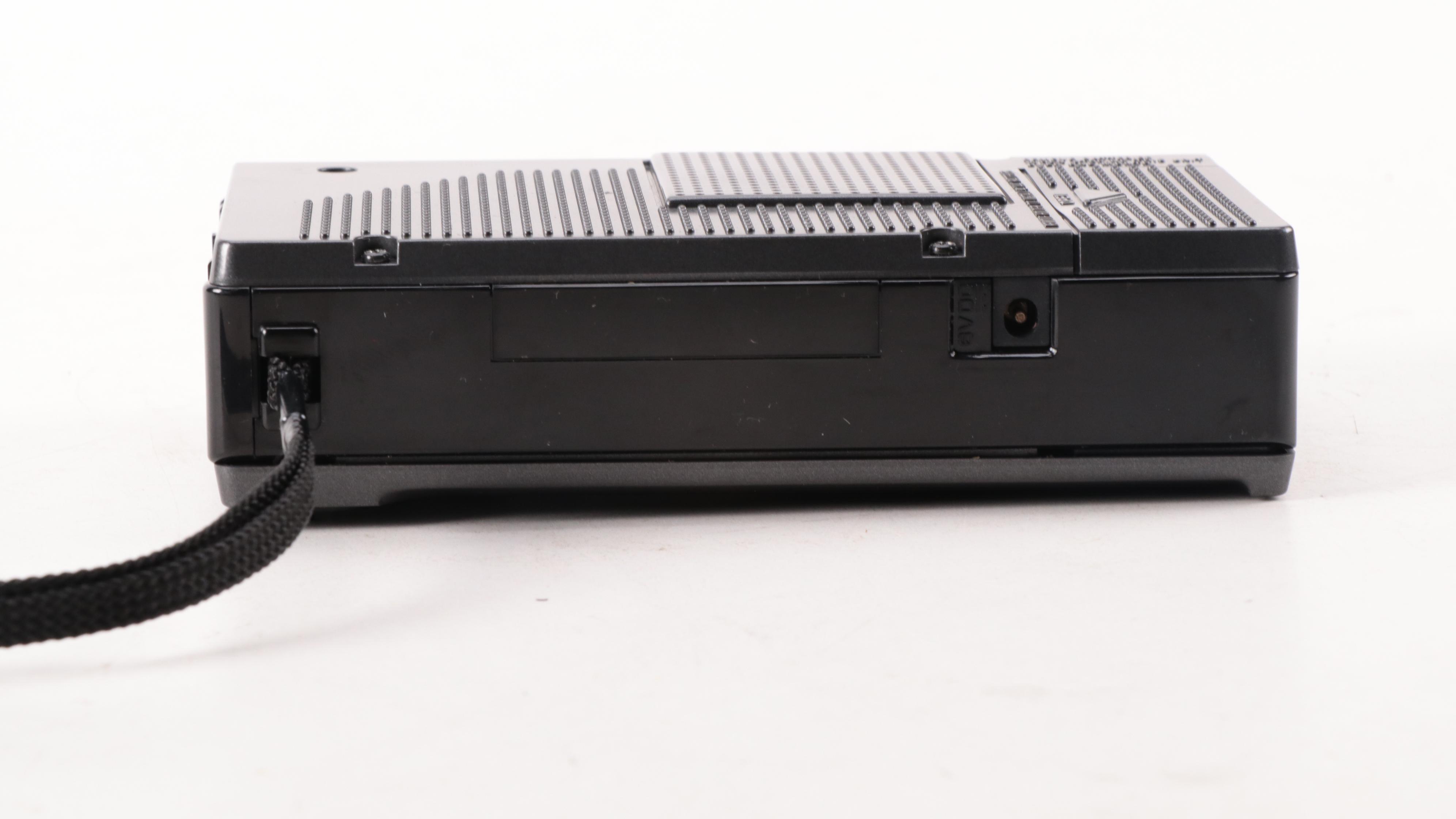 General Electric GE Fastrac Handheld Cassette Recorder, 1980s