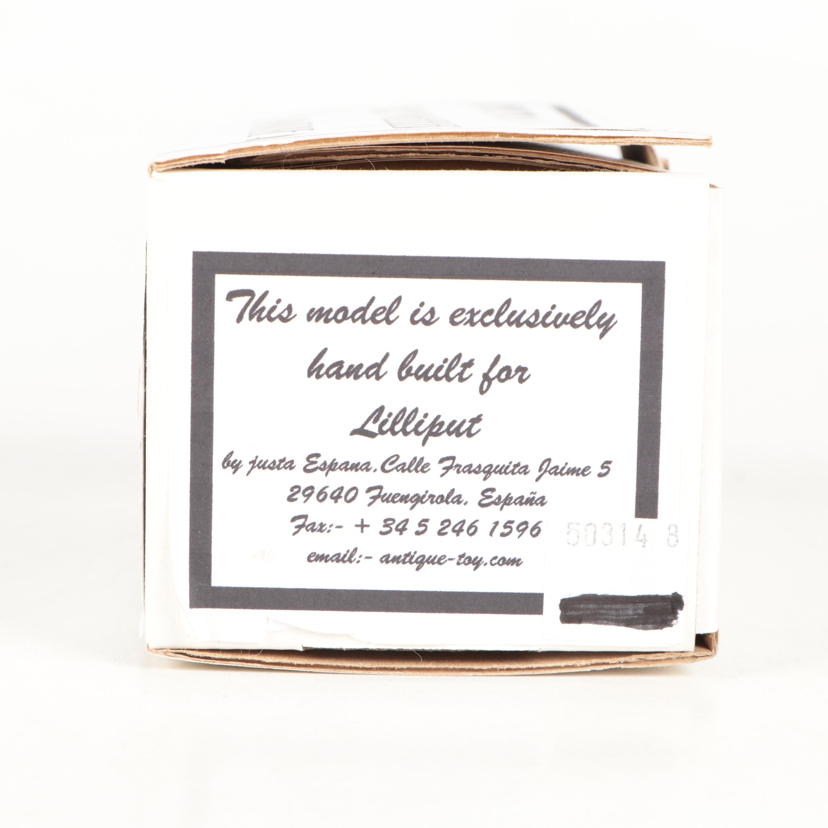 Hand-Built and Painted Morgan 1938 Super-Sports Beetleback Model Car