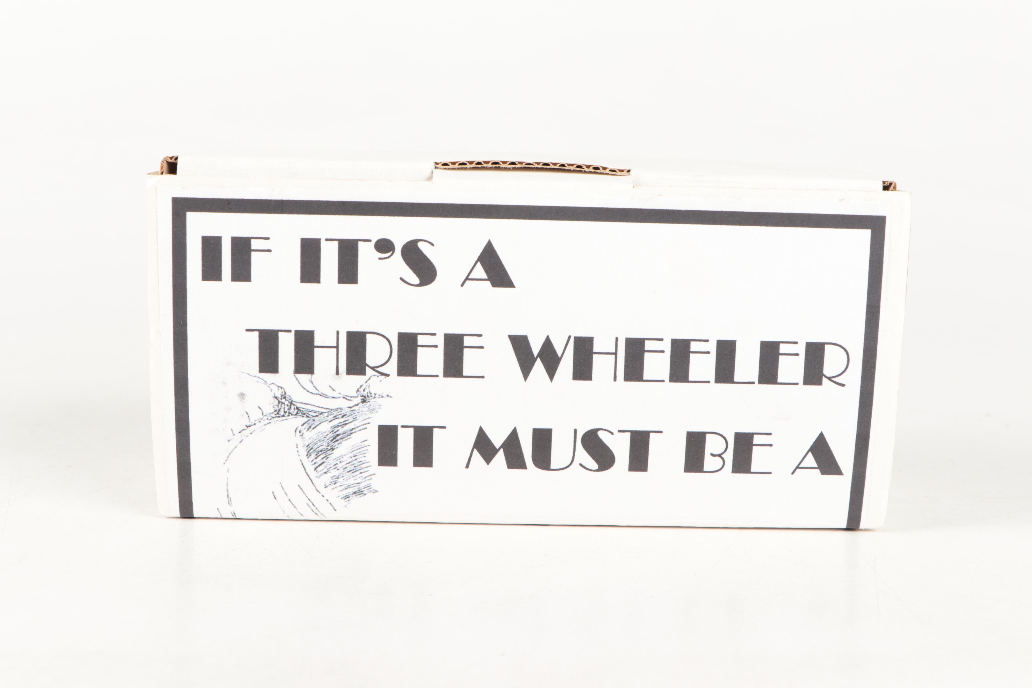 Hand-Built and Painted Morgan 1938 Super-Sports Beetleback Model Car