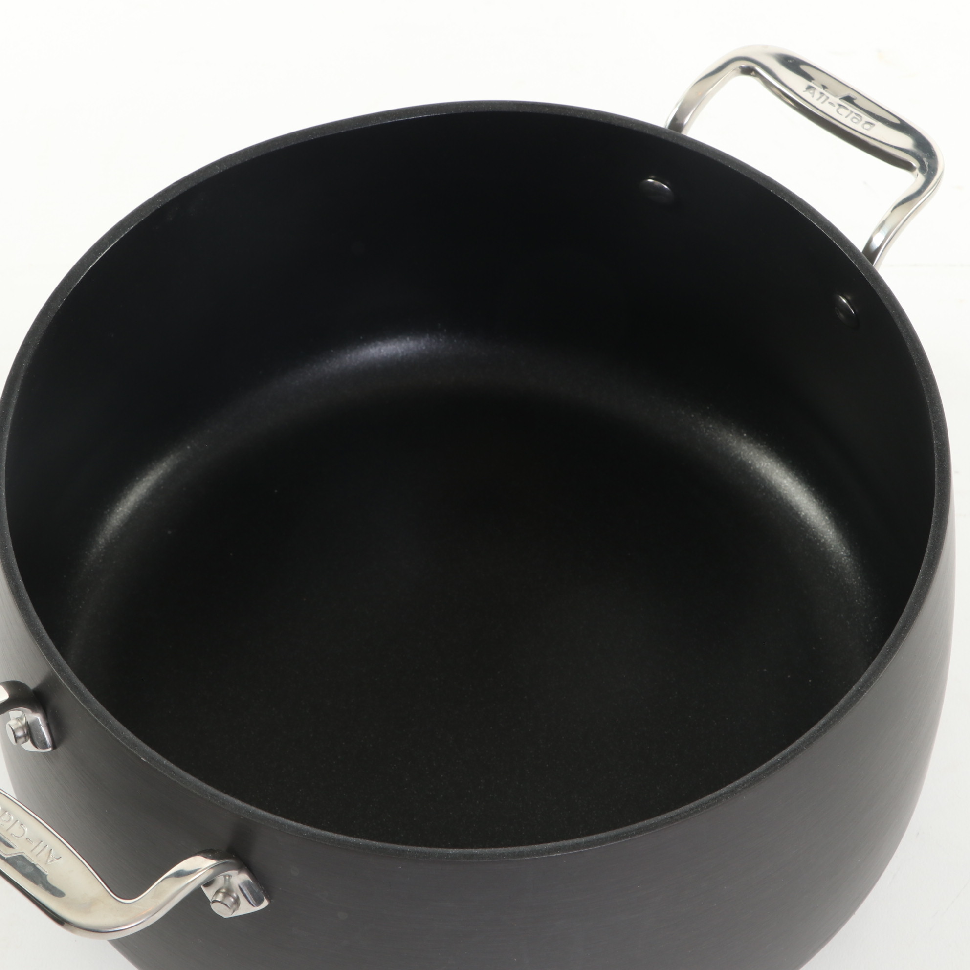 All-Clad NS1 Nonstick Double-Burner Grill and HA1 8-Quart Stock Pot