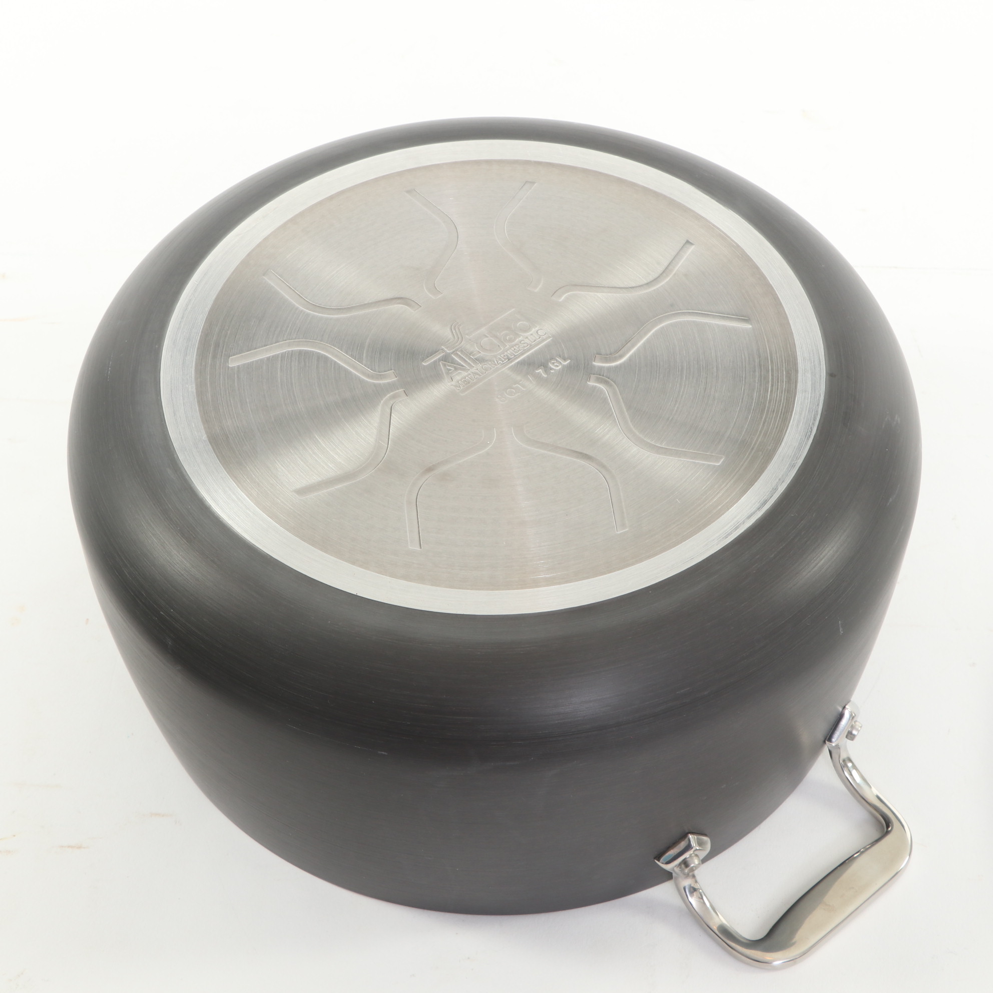 All-Clad NS1 Nonstick Double-Burner Grill and HA1 8-Quart Stock Pot