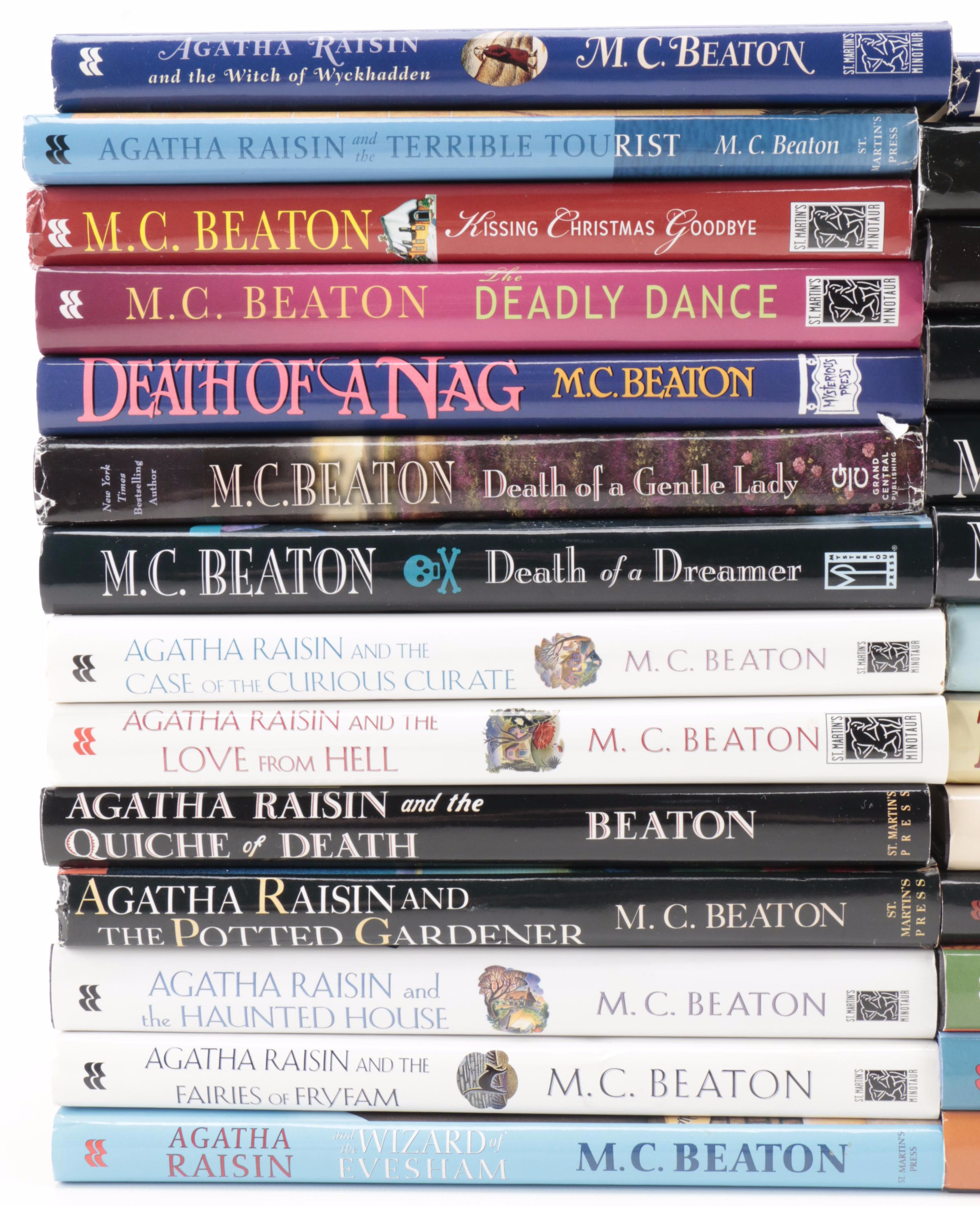 M. C. Beaton Mystery Novel Collection, Including First Editions