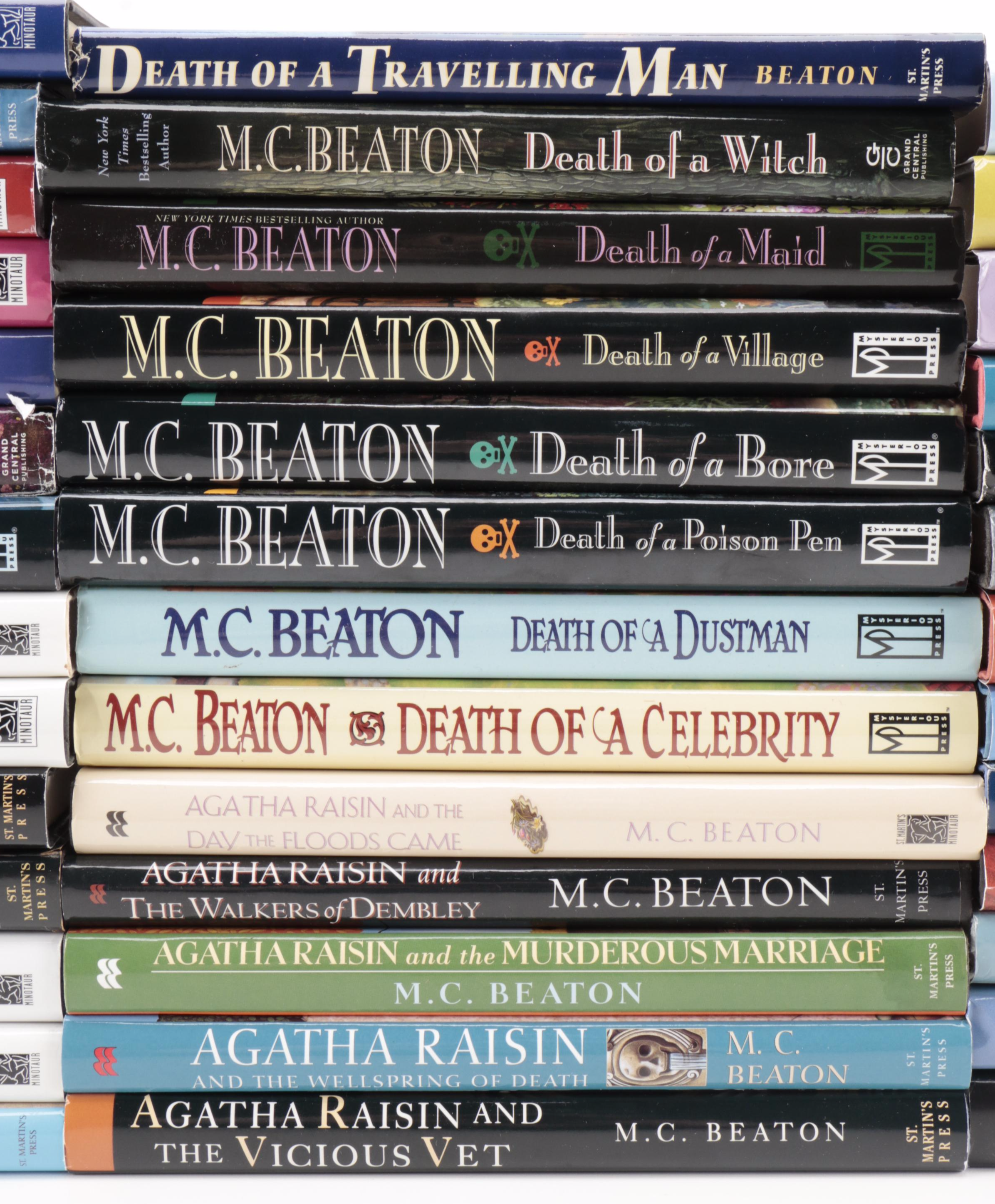 M. C. Beaton Mystery Novel Collection, Including First Editions