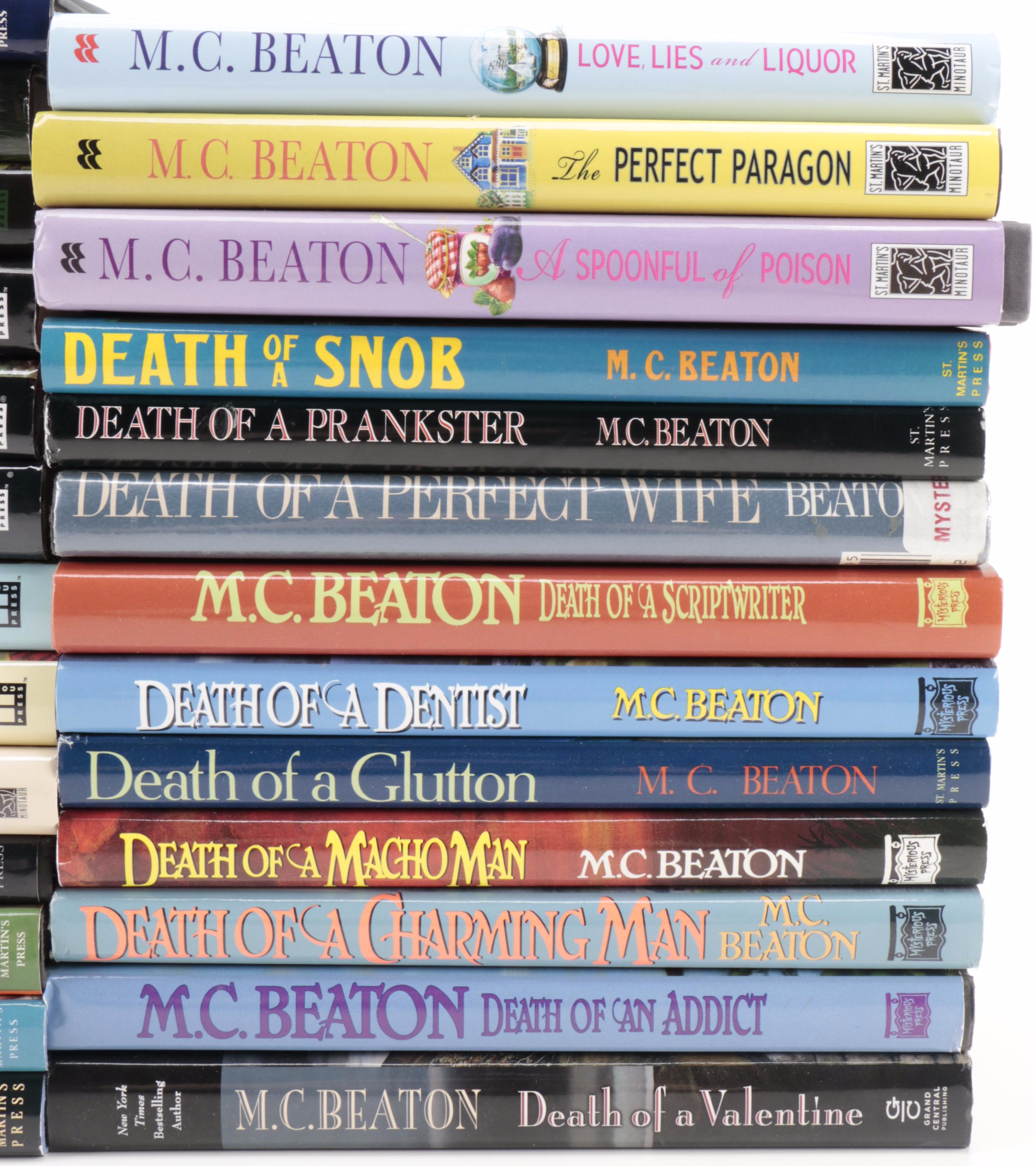 M. C. Beaton Mystery Novel Collection, Including First Editions