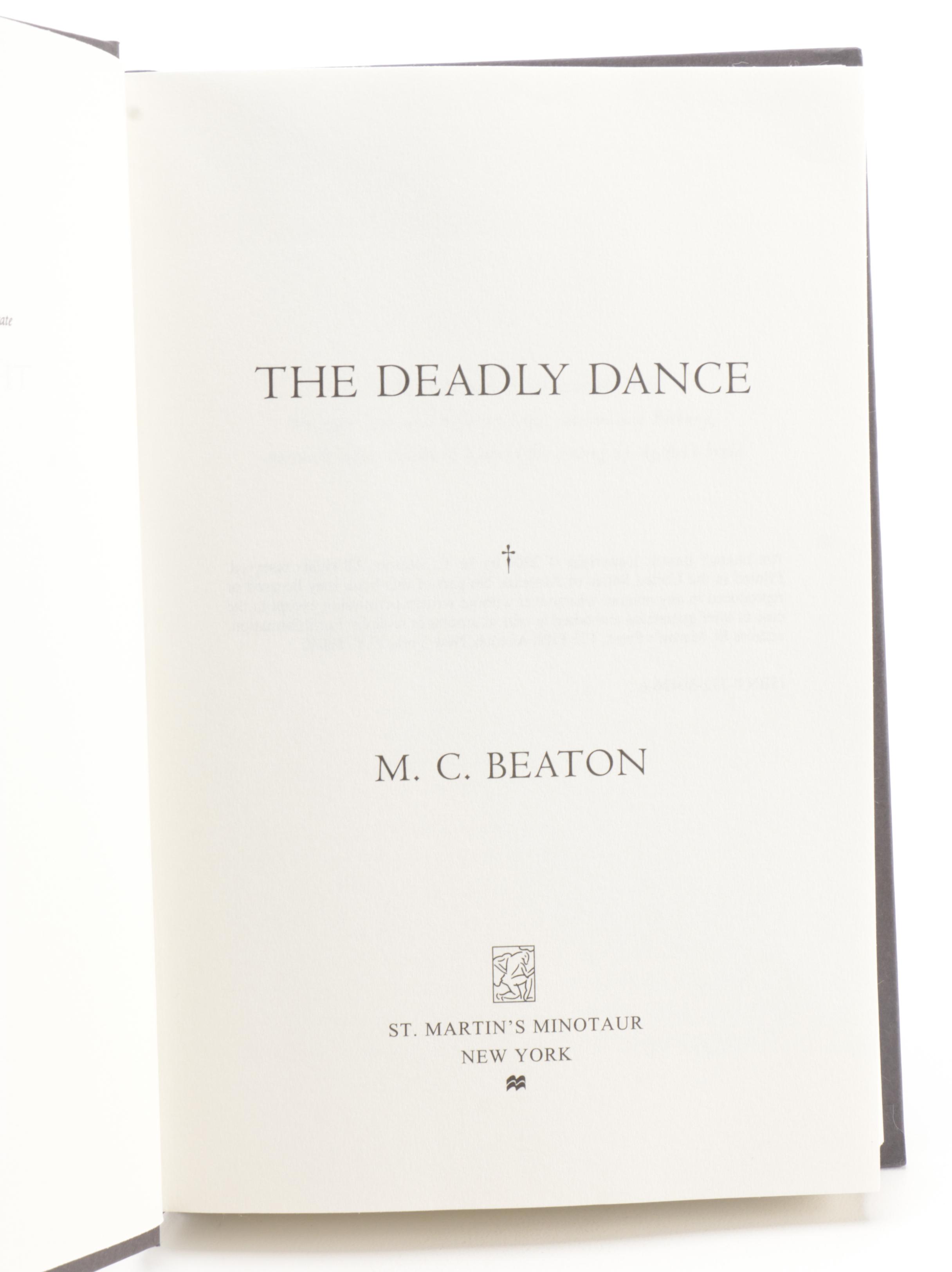 M. C. Beaton Mystery Novel Collection, Including First Editions