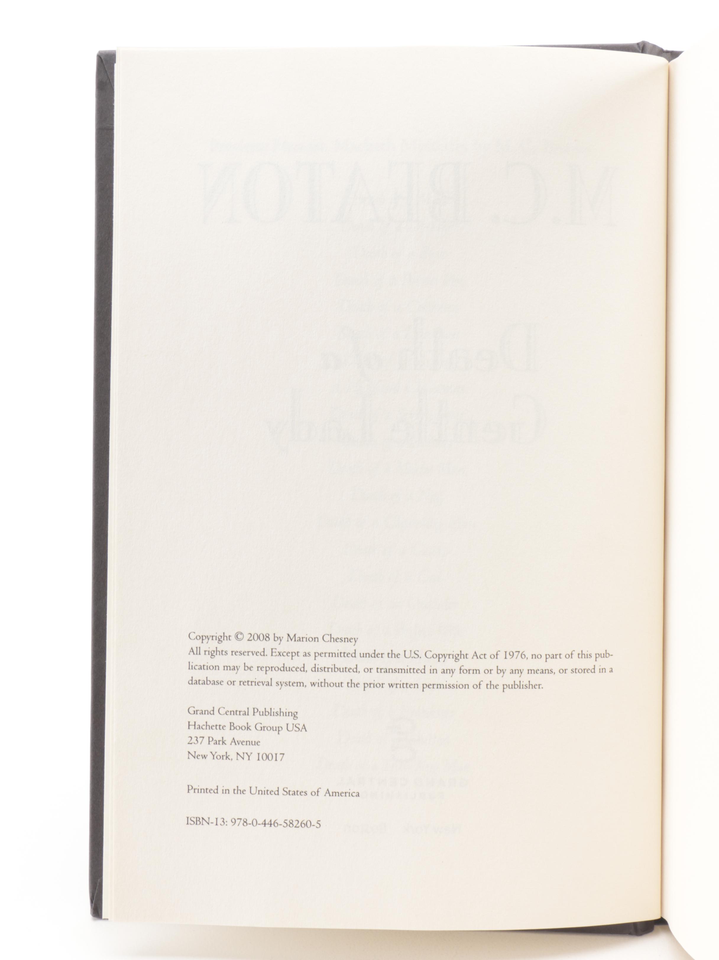 M. C. Beaton Mystery Novel Collection, Including First Editions