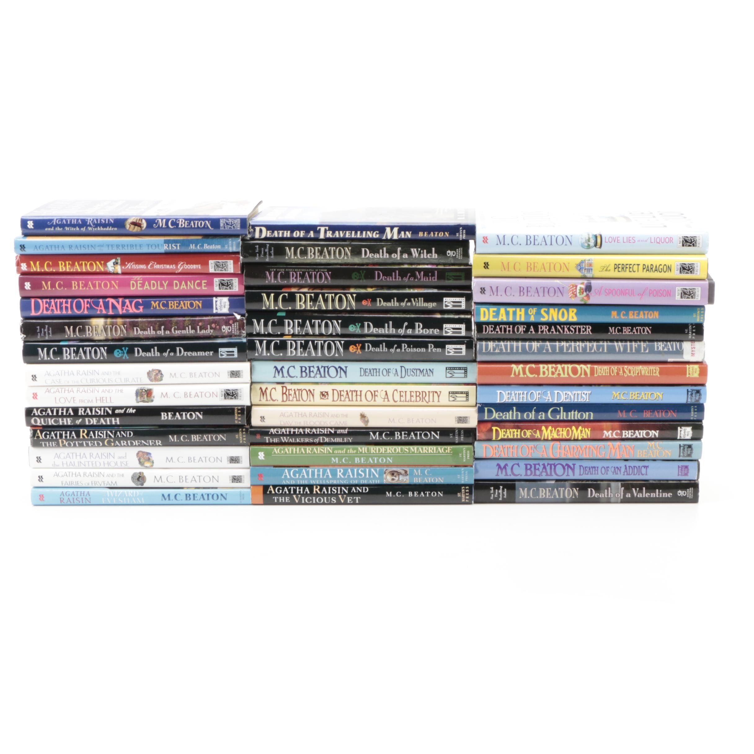 M. C. Beaton Mystery Novel Collection, Including First Editions