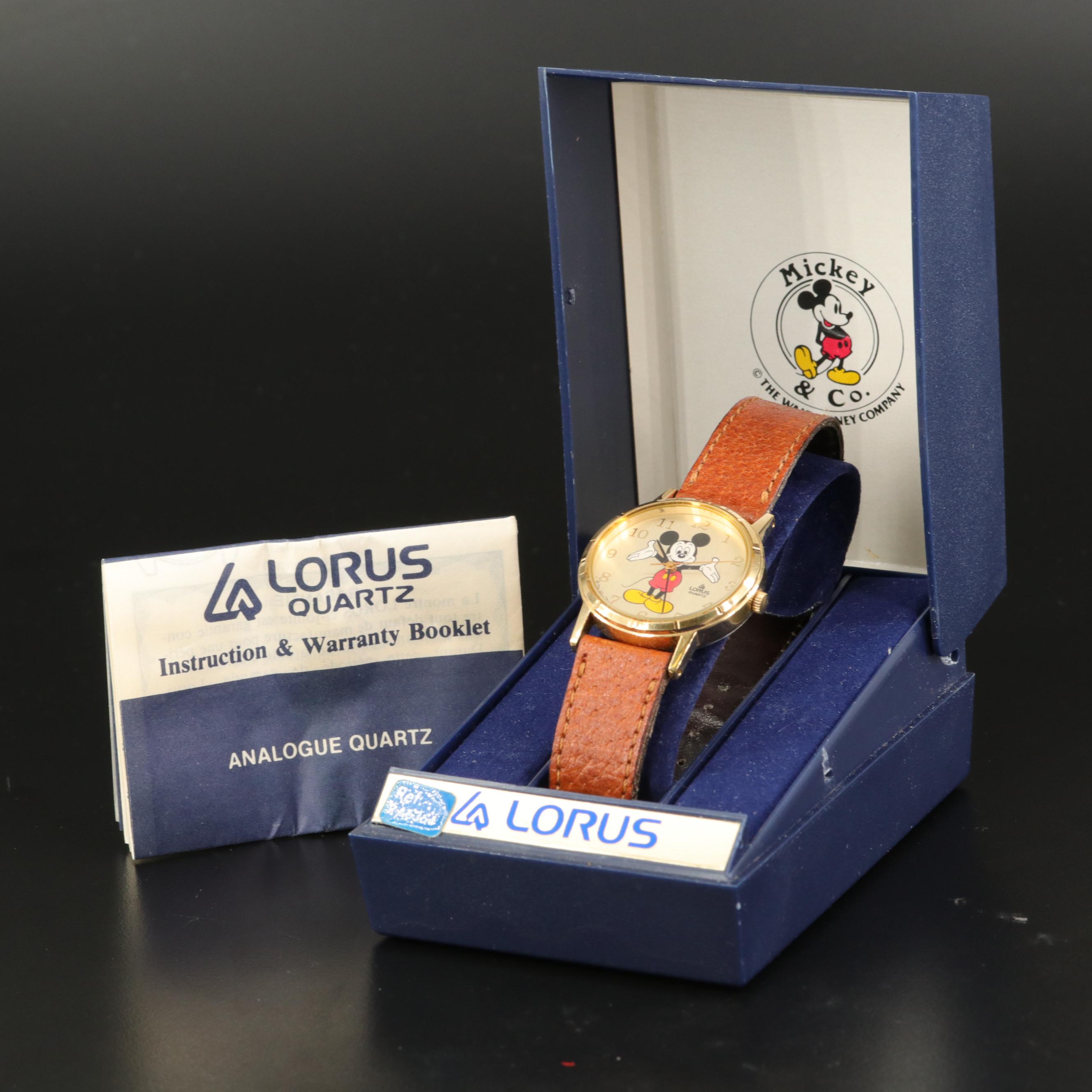 Mickey Mouse Lorus Quartz Watch