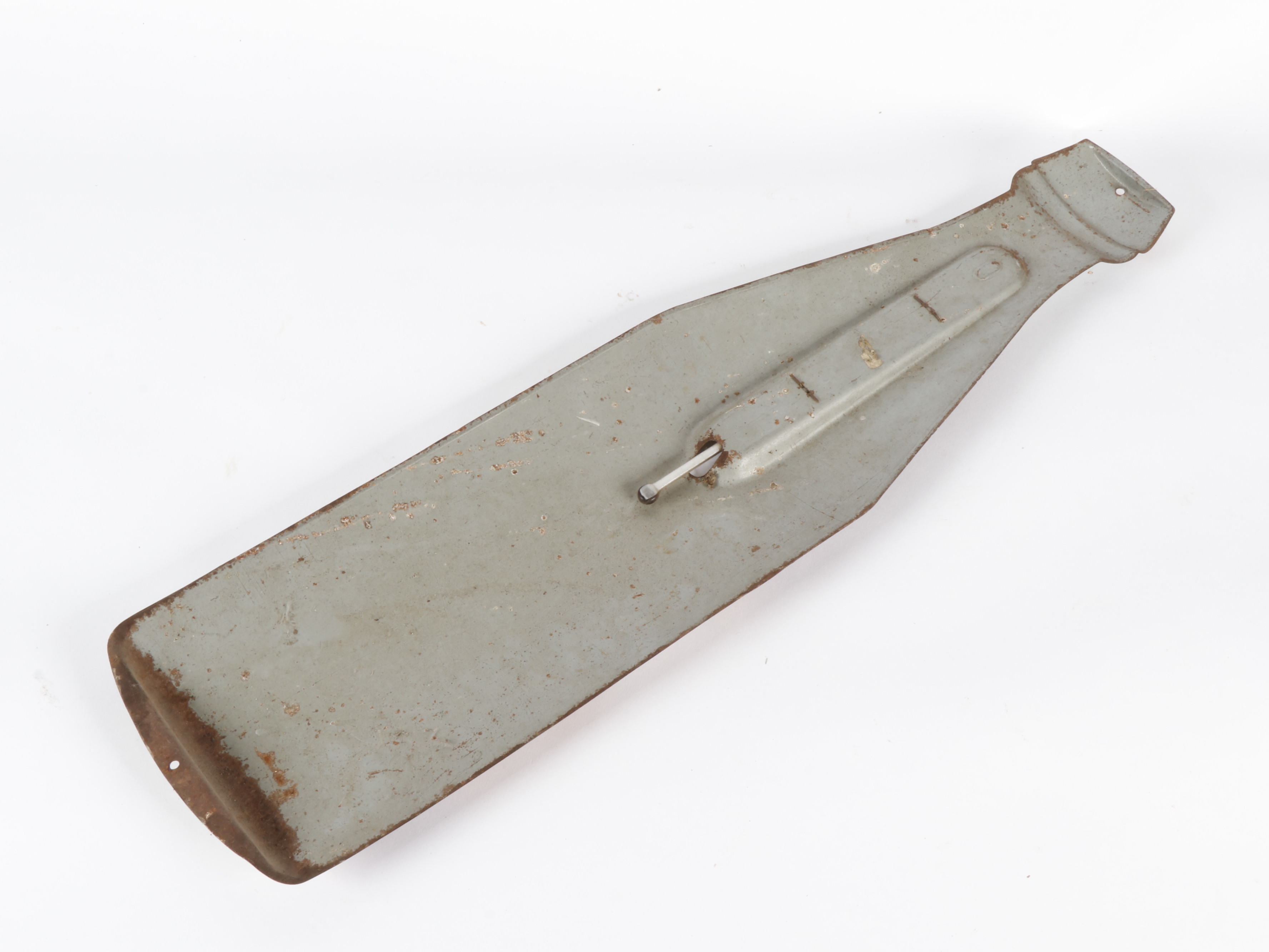 Hires Root Beer Metal Advertising Thermometer Sign, Mid-20th Century