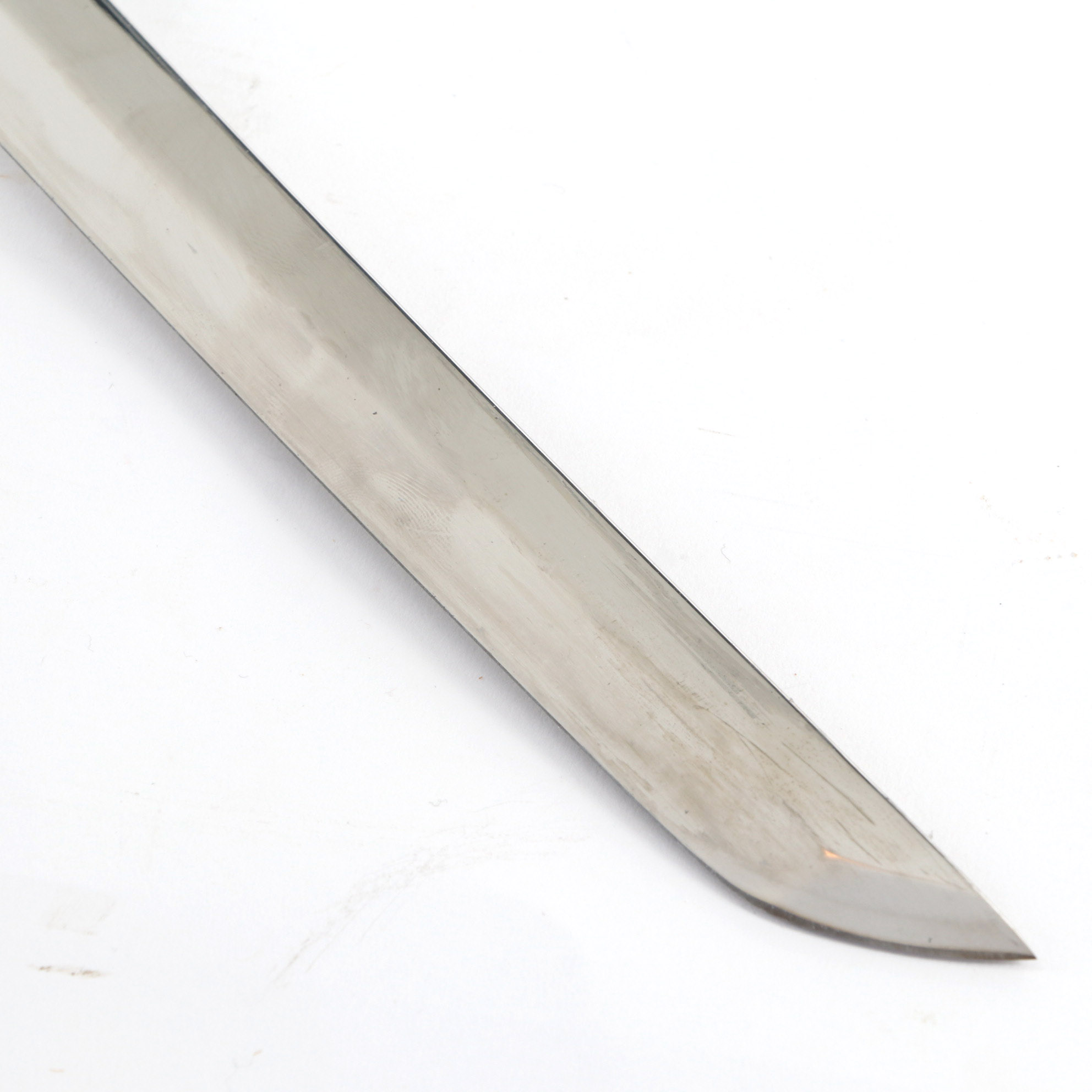 Japanese Katana with Carved Resin Dragon Handle