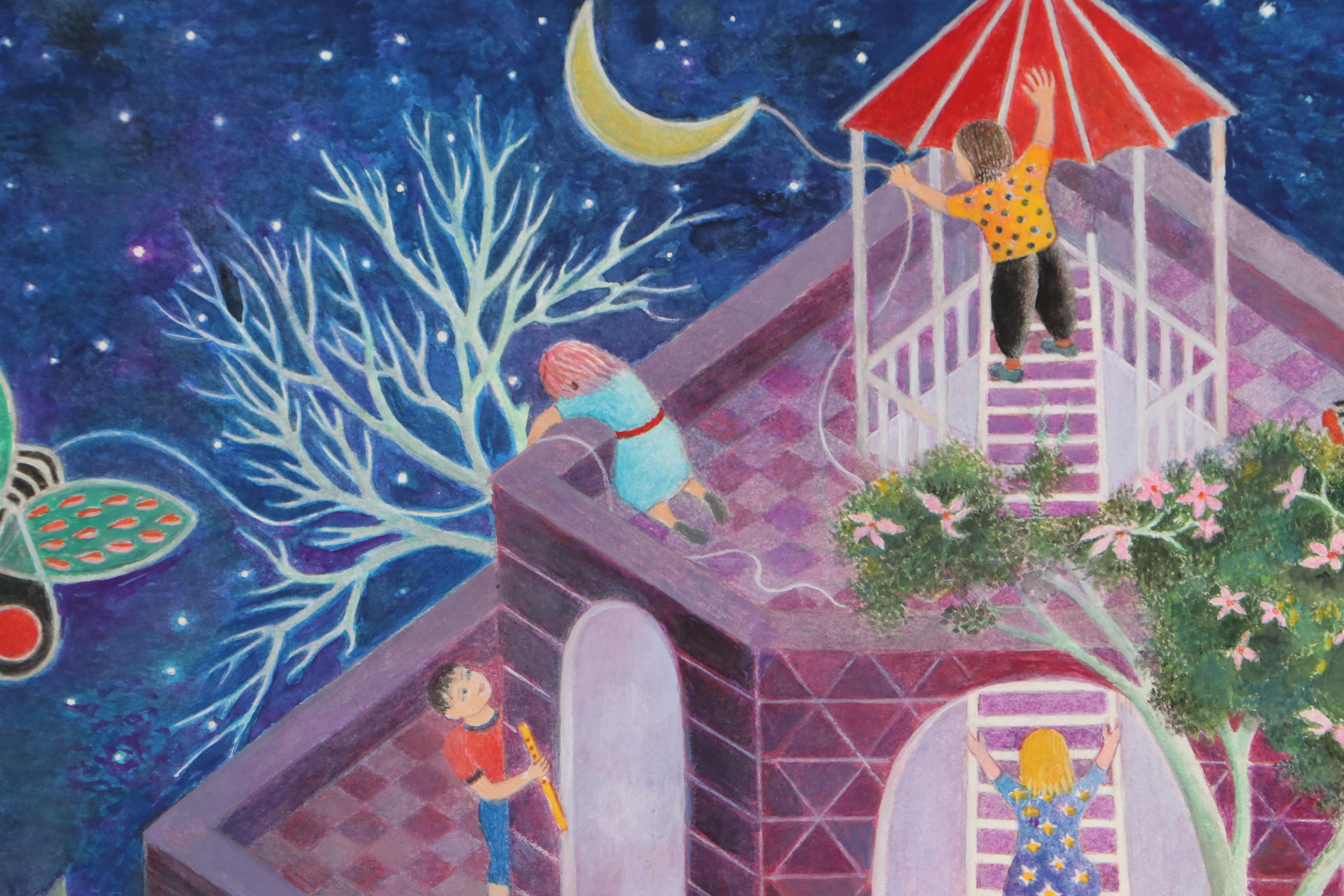 Beatriz Vidal Colored Pencil and Watercolor Children's Book Illustration