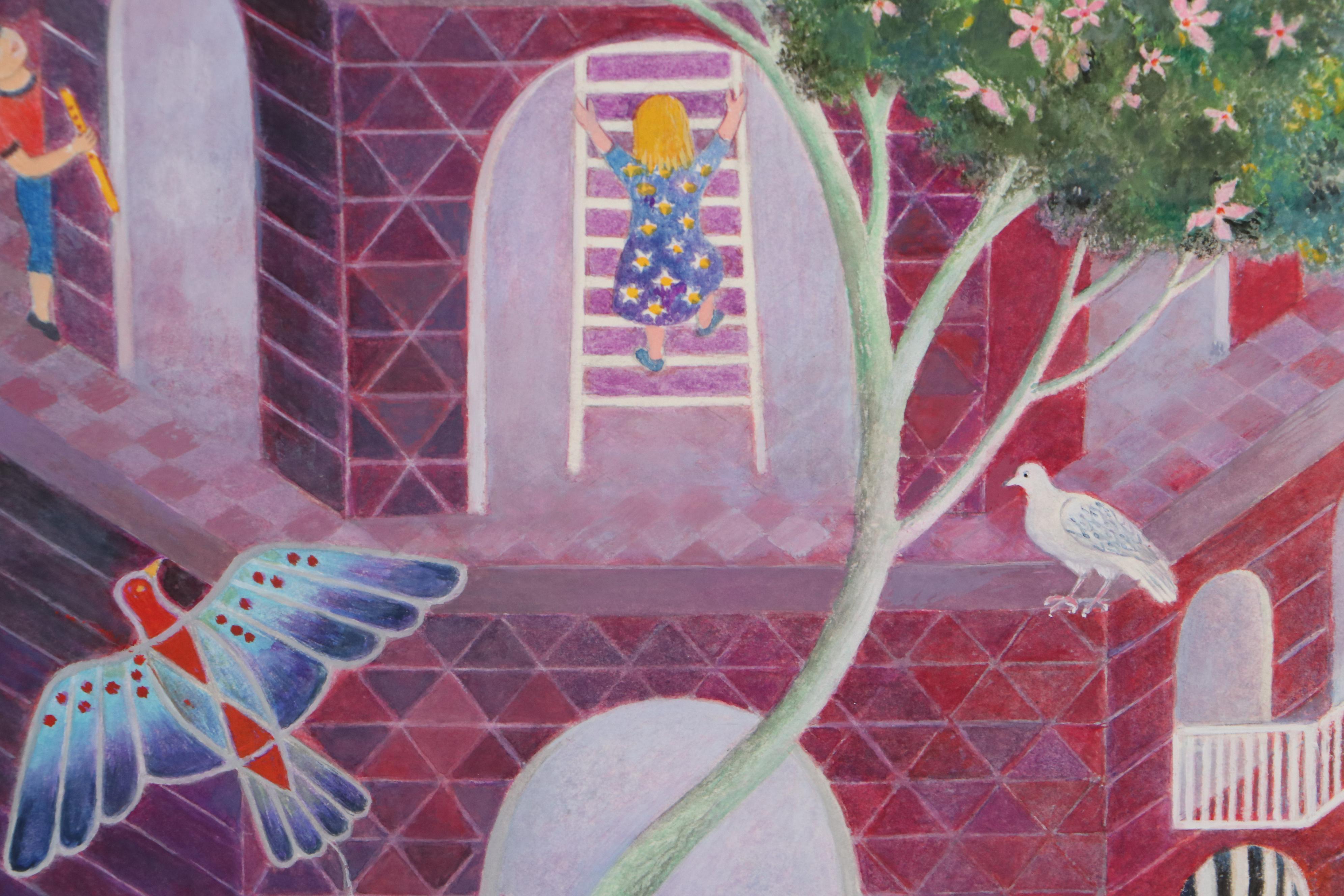 Beatriz Vidal Colored Pencil and Watercolor Children's Book Illustration