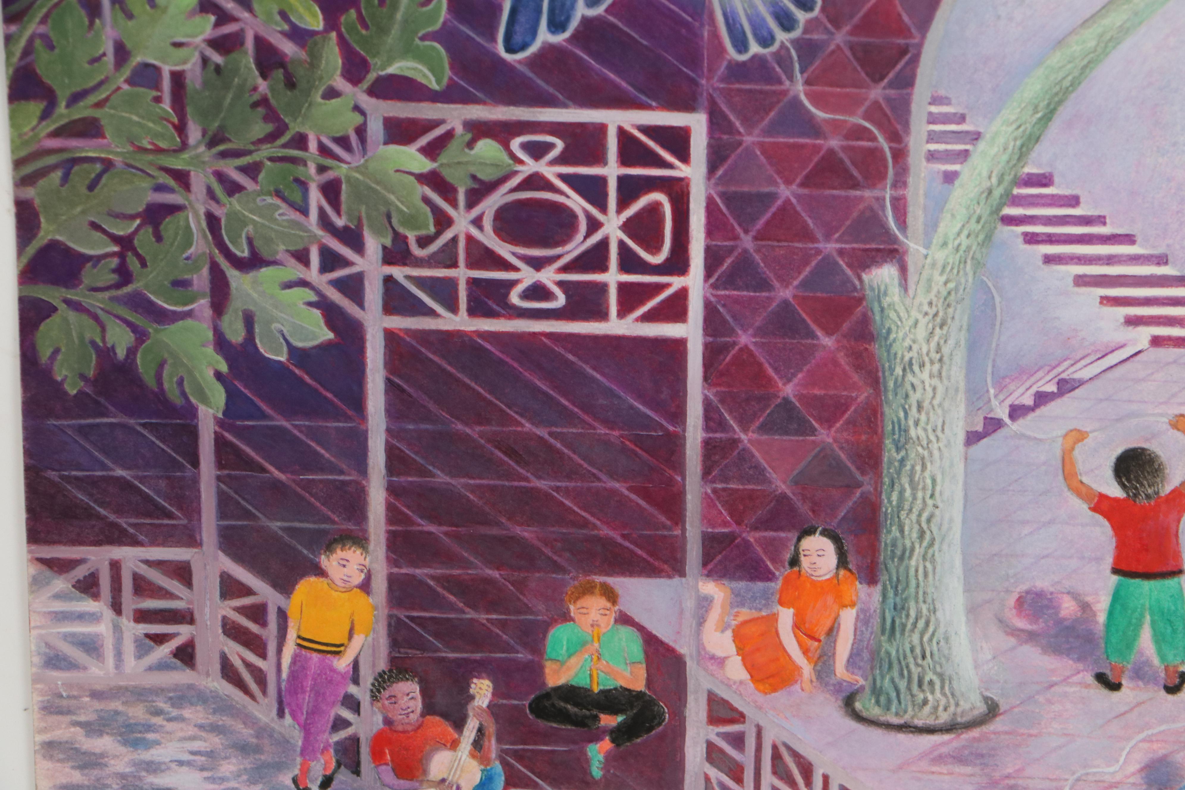 Beatriz Vidal Colored Pencil and Watercolor Children's Book Illustration