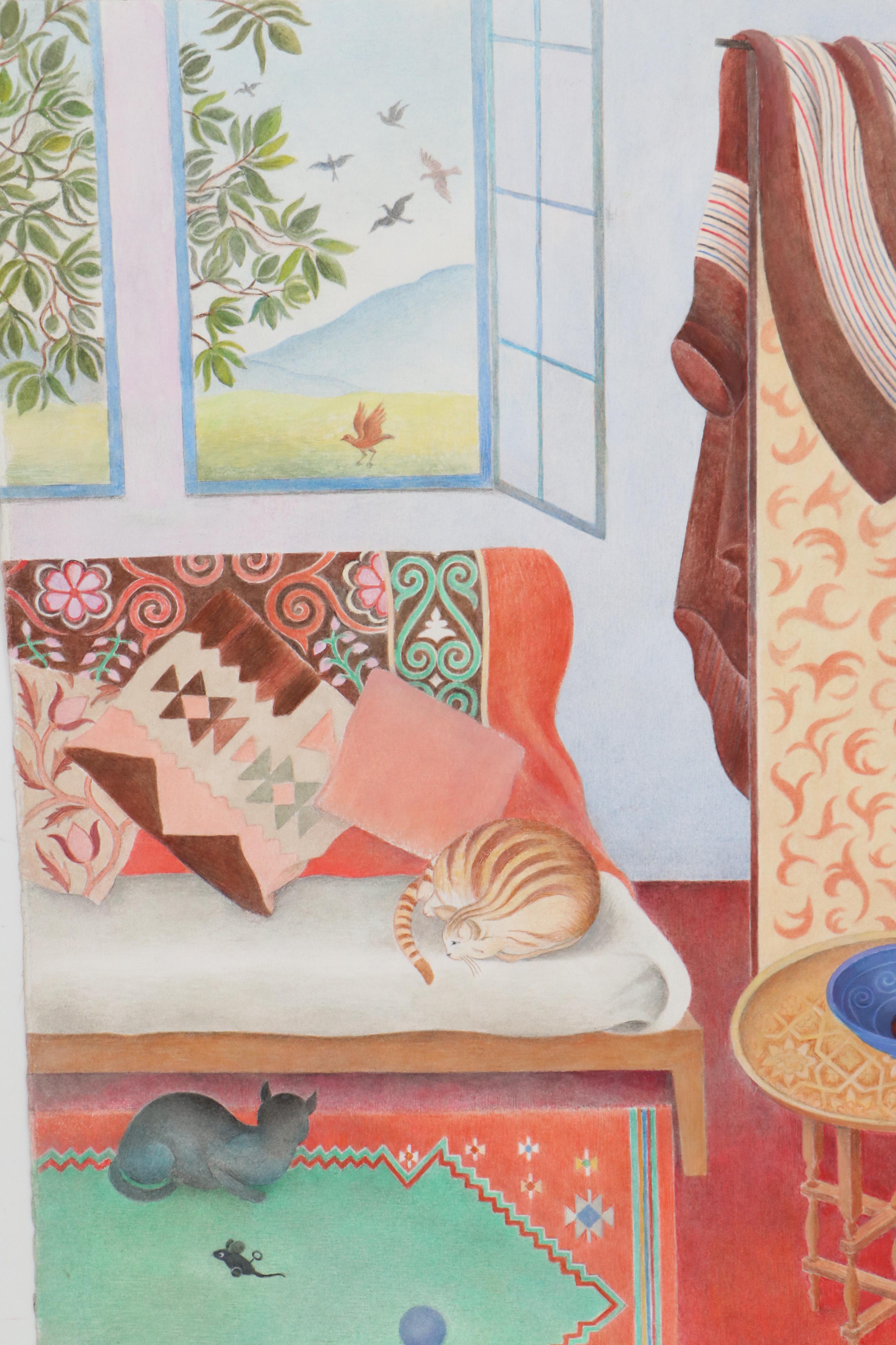 Beatriz Vidal Colored Pencil and Watercolor Children's Book Illustration