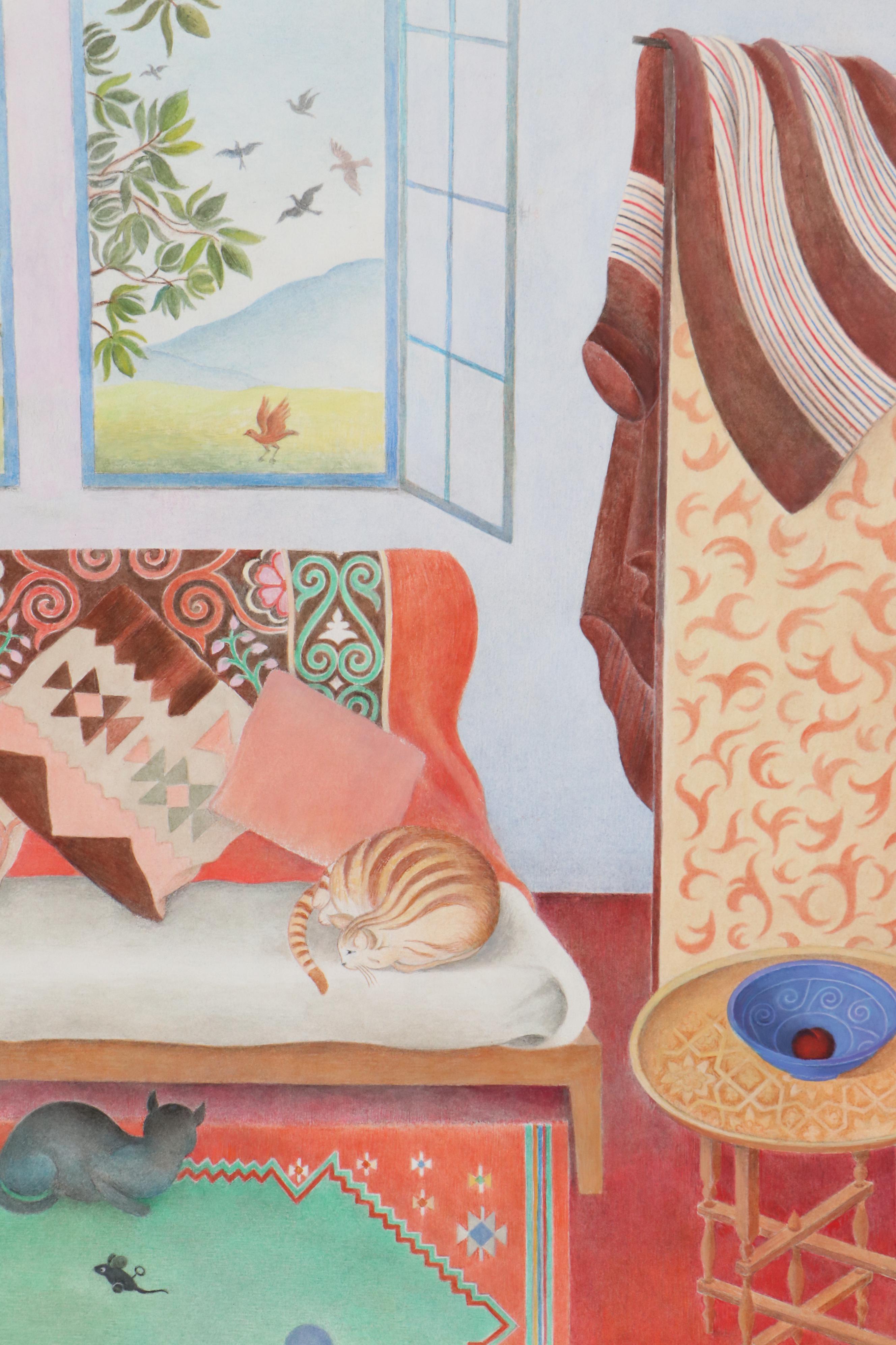 Beatriz Vidal Colored Pencil and Watercolor Children's Book Illustration