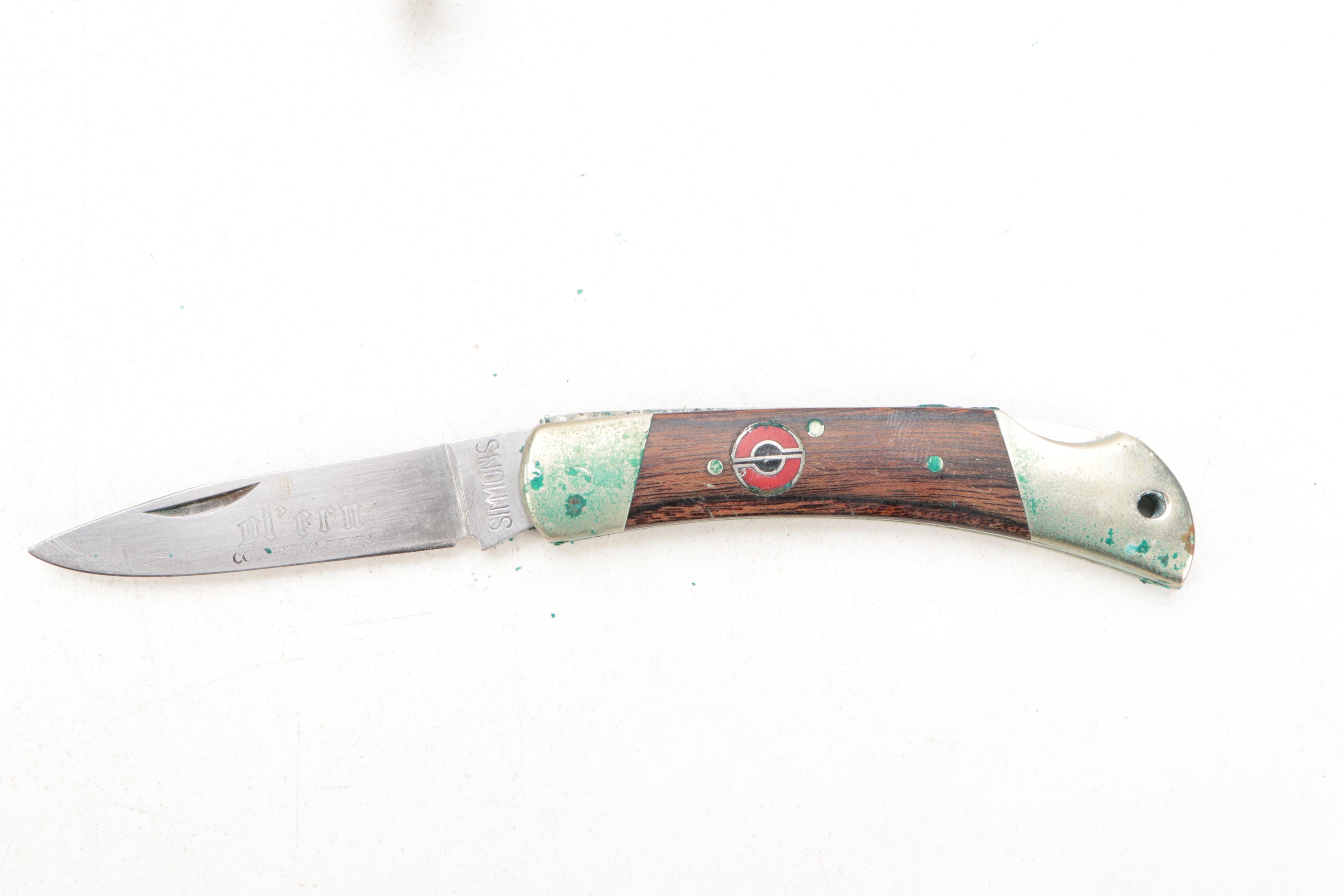 WWII British, Swedish, Yugoslavian Bayonets and Simmons "Ol' Ern" Pocket Knife