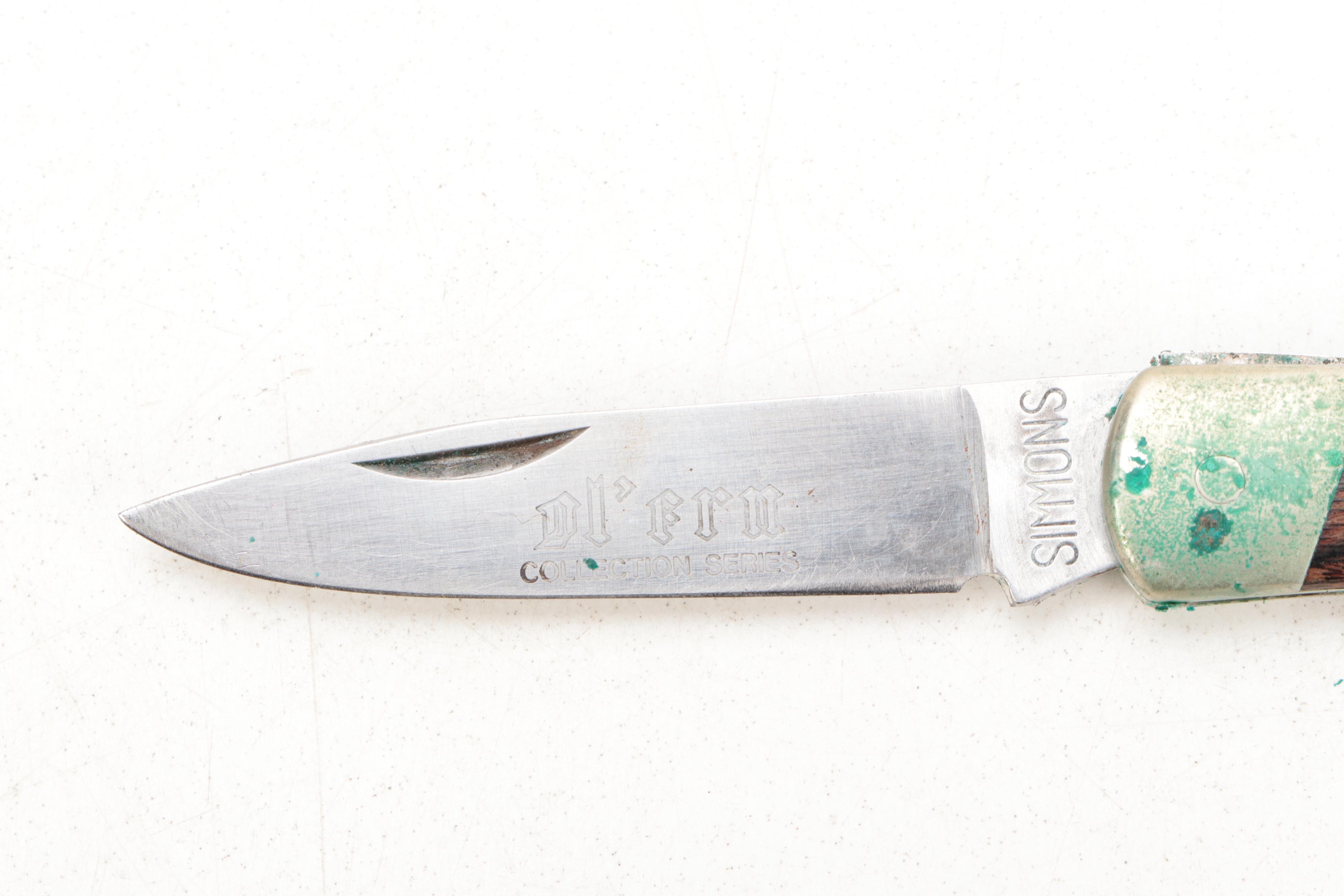 WWII British, Swedish, Yugoslavian Bayonets and Simmons "Ol' Ern" Pocket Knife