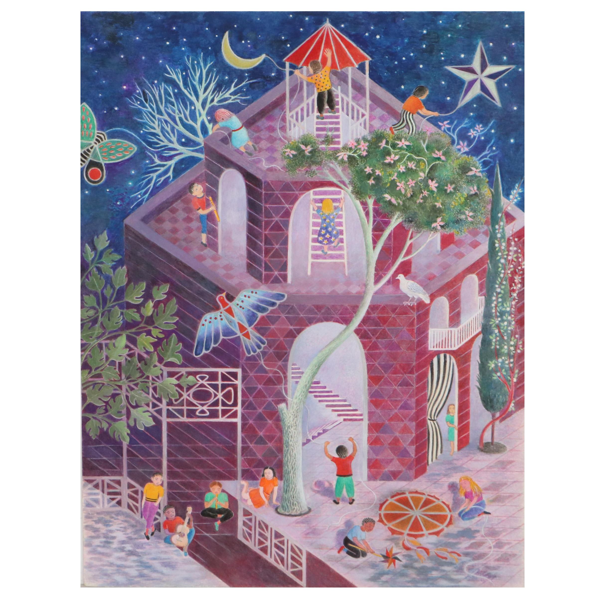 Beatriz Vidal Colored Pencil and Watercolor Children's Book Illustration