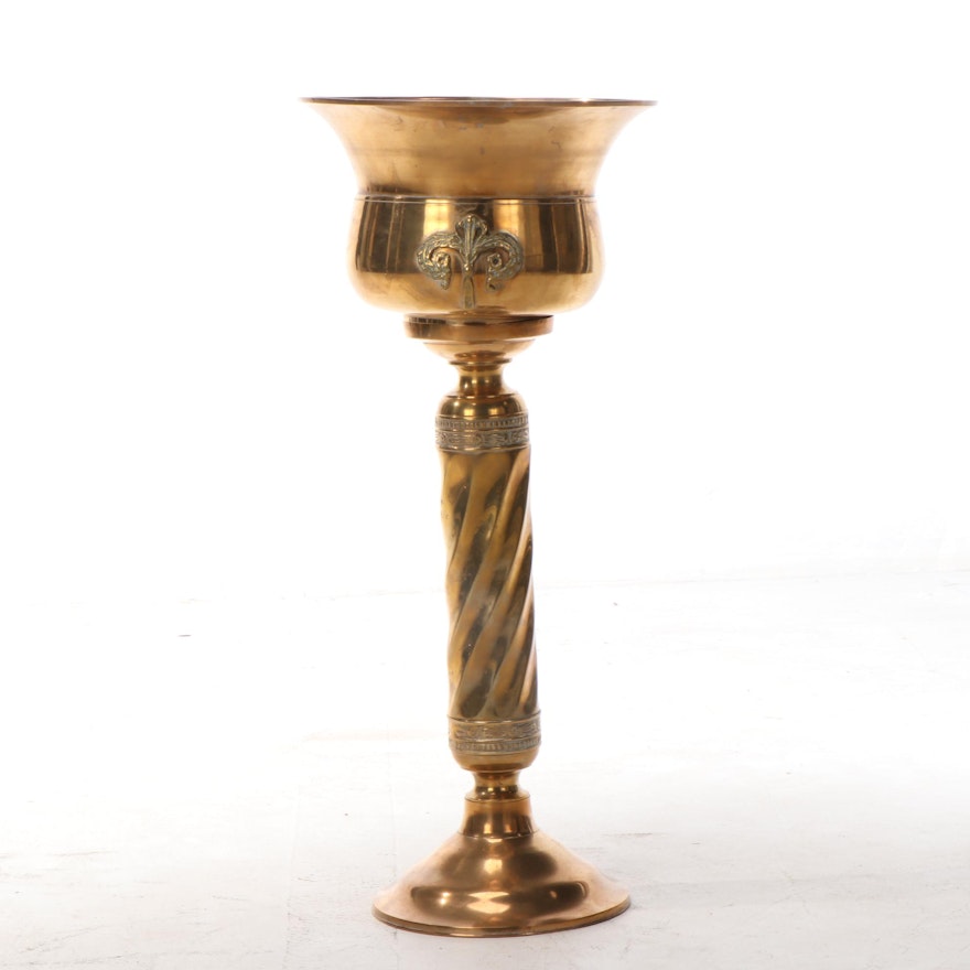 Korean Brass Jardiniere