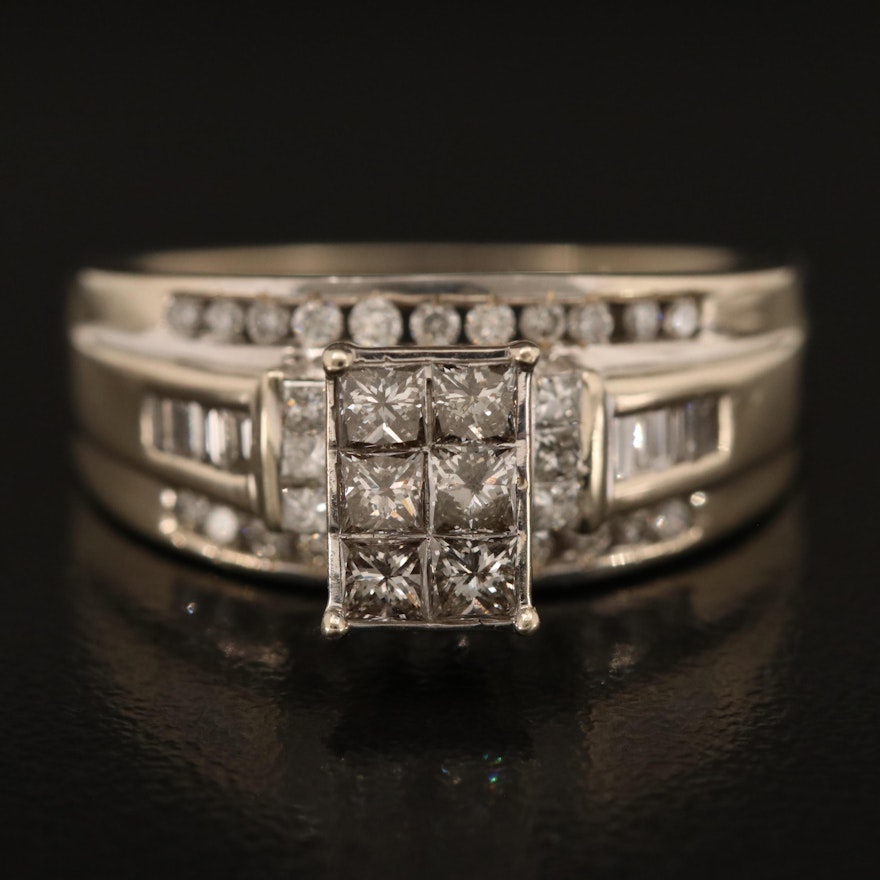 14K 1.26 CTW Diamond Ring