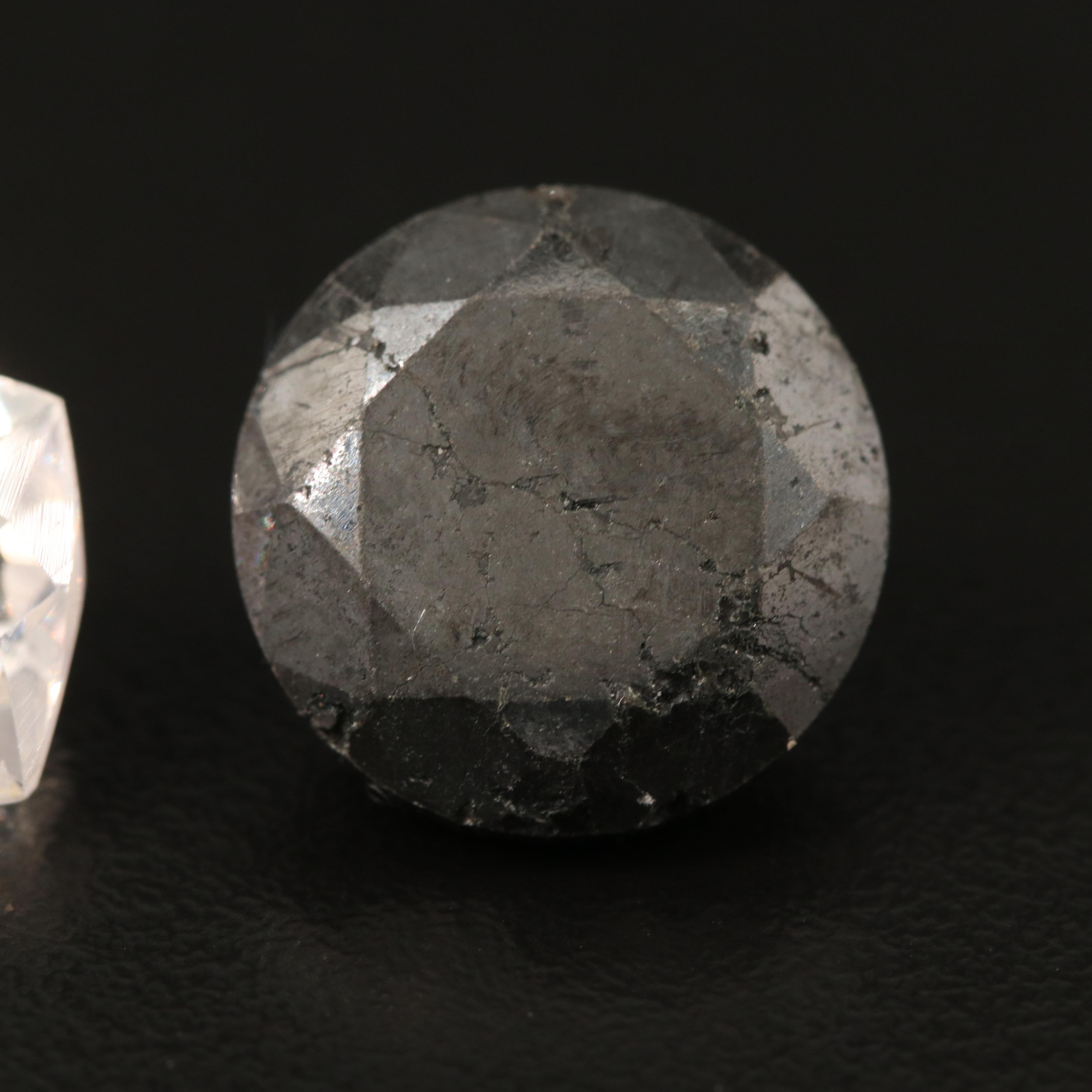 Loose 14.77 CT Diamond and 13.92 CT Kunzite