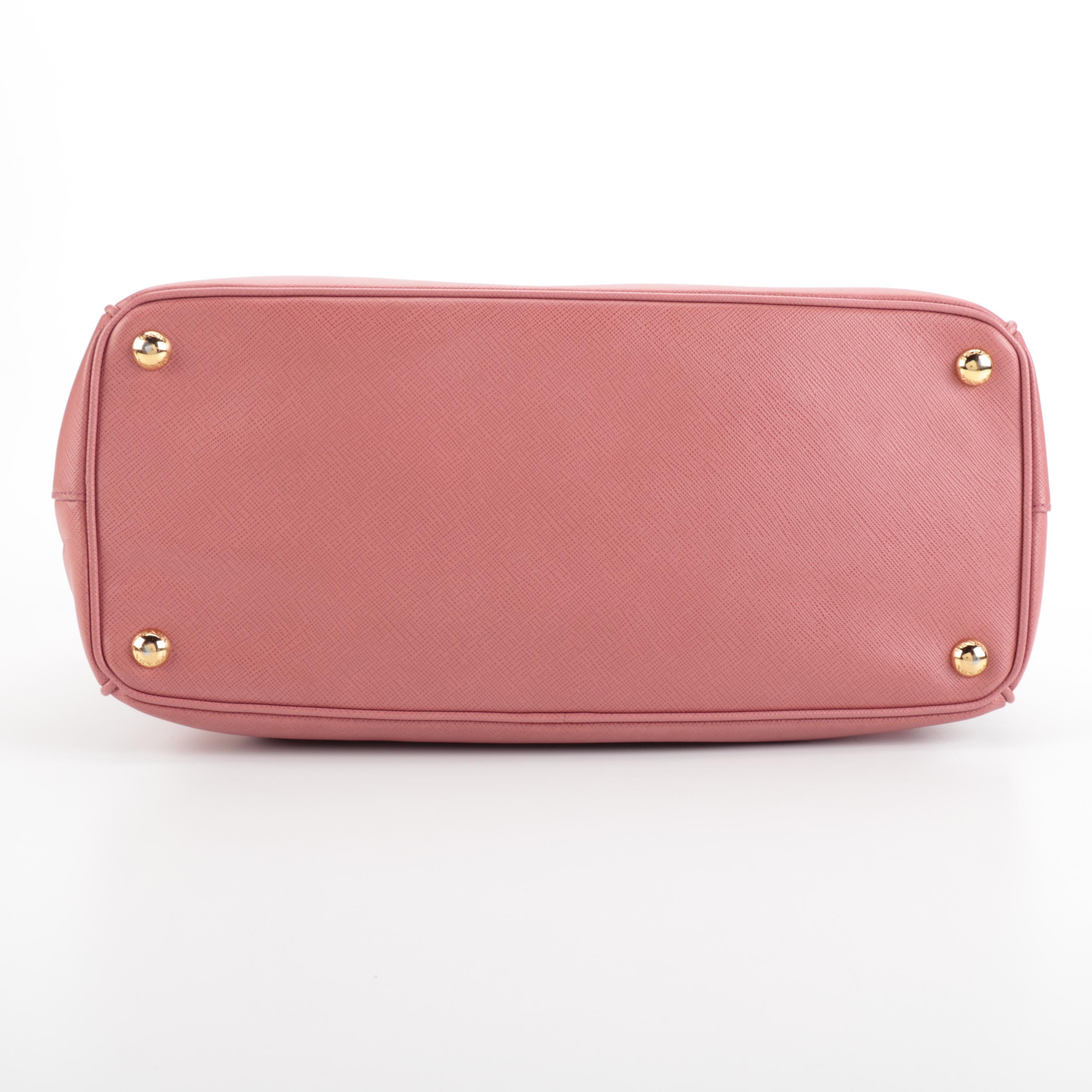 Prada Saffiano Leather Two-Way Handbag