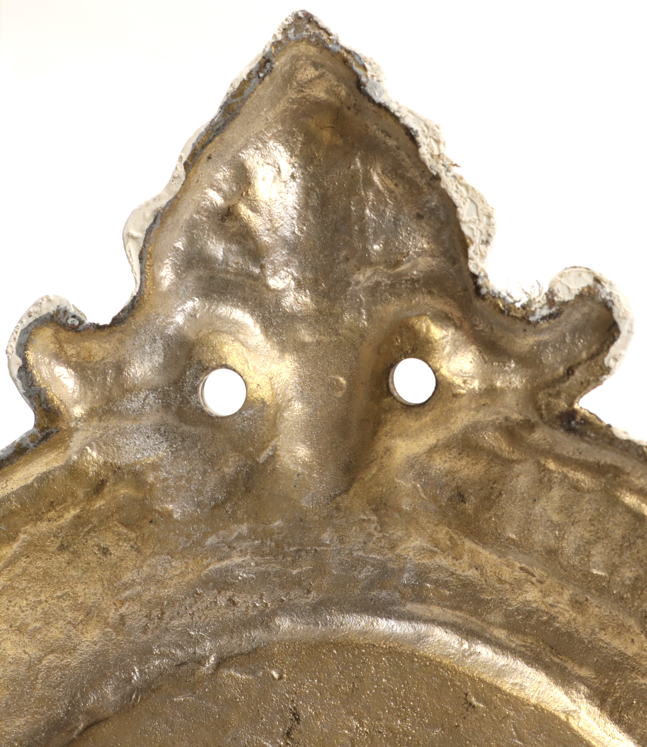 Horse Head Cast Brass Coat and Hat Rack, 20th Century