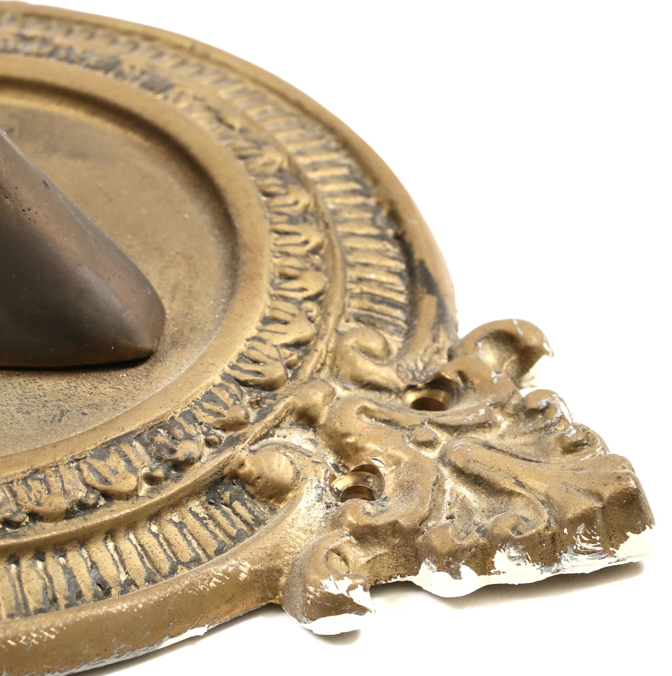 Horse Head Cast Brass Coat and Hat Rack, 20th Century