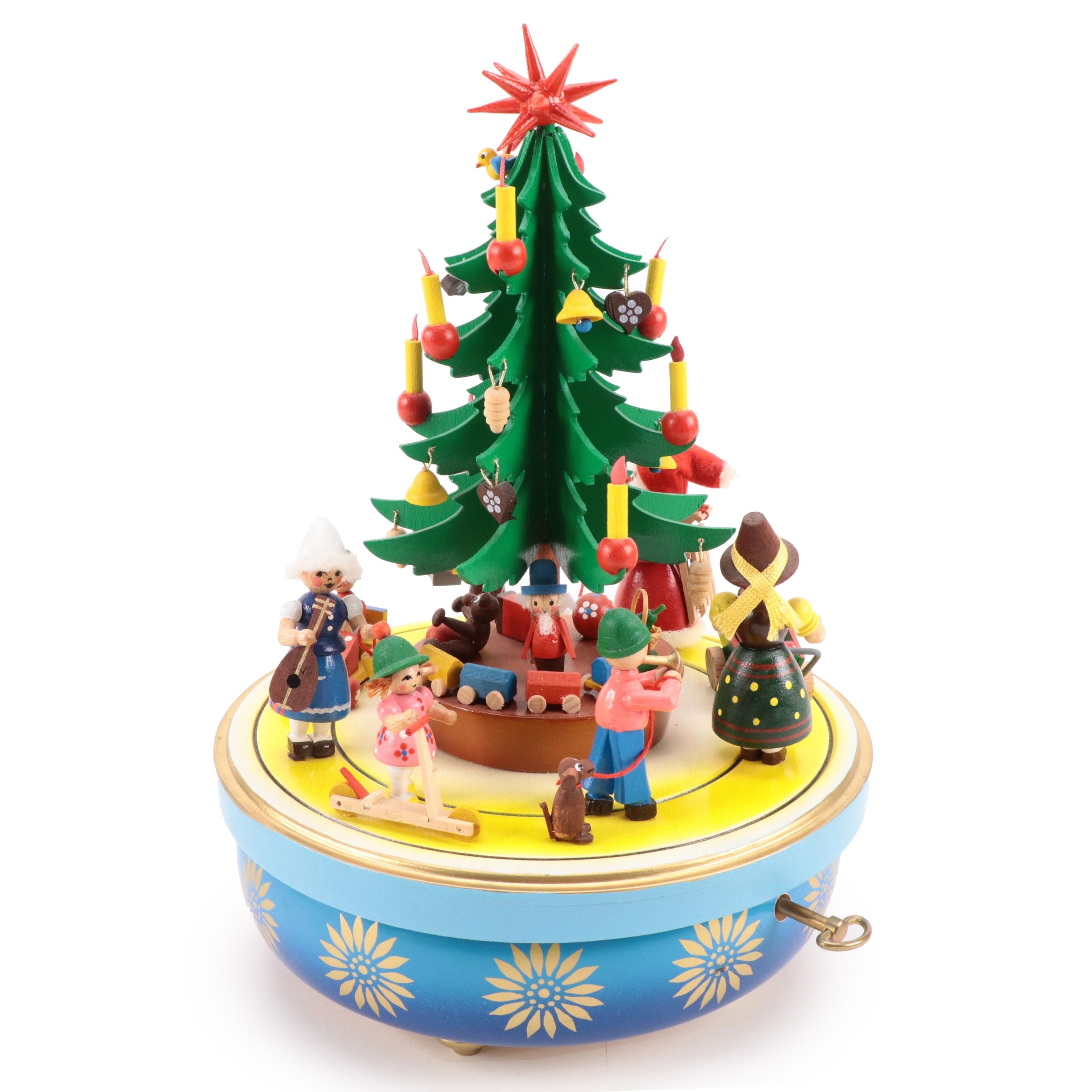 Steinbach Musical Wind-Up Christmas Tree