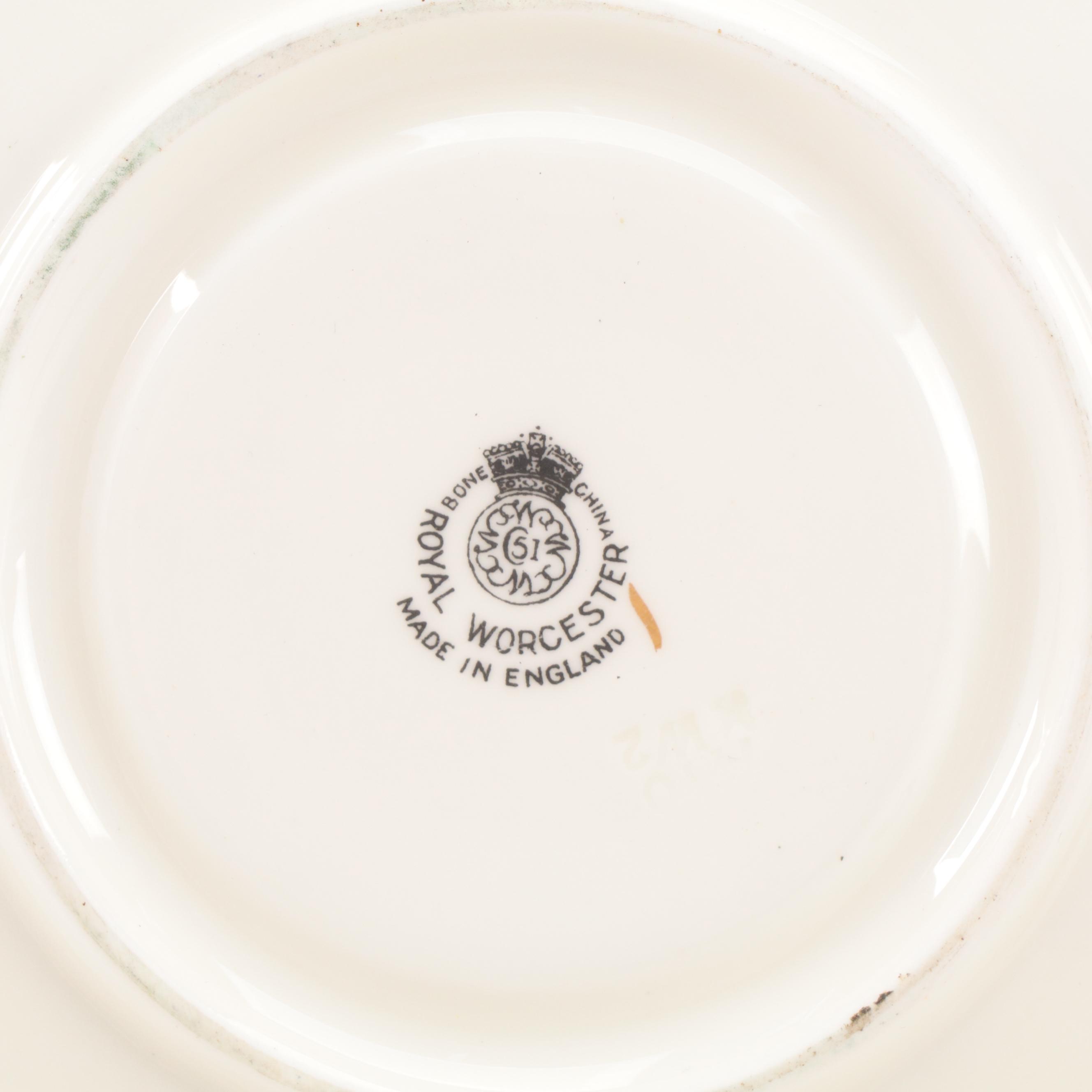 Haviland and Other Bone China and Porcelain Tea Cups, Saucers and Soup Bowls